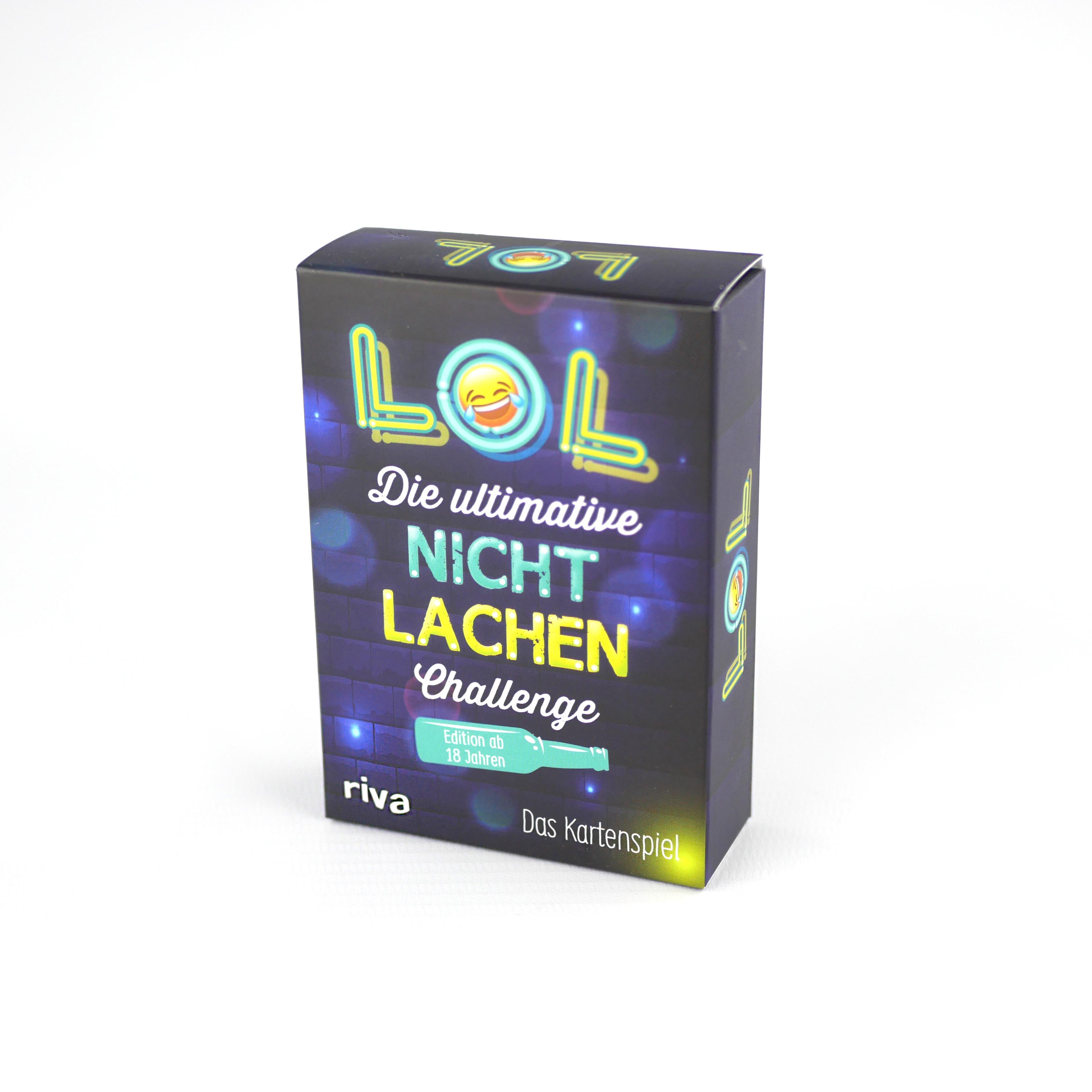 Beispielinhalt (Bild) LOL - Die ultimative Nicht-lachen-Challenge - Edition ab 18 Jahren