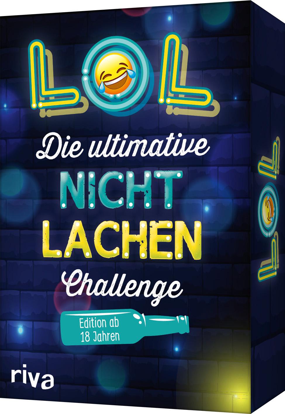 Vorderes Coverbild LOL - Die ultimative Nicht-lachen-Challenge - Edition ab 18 Jahren