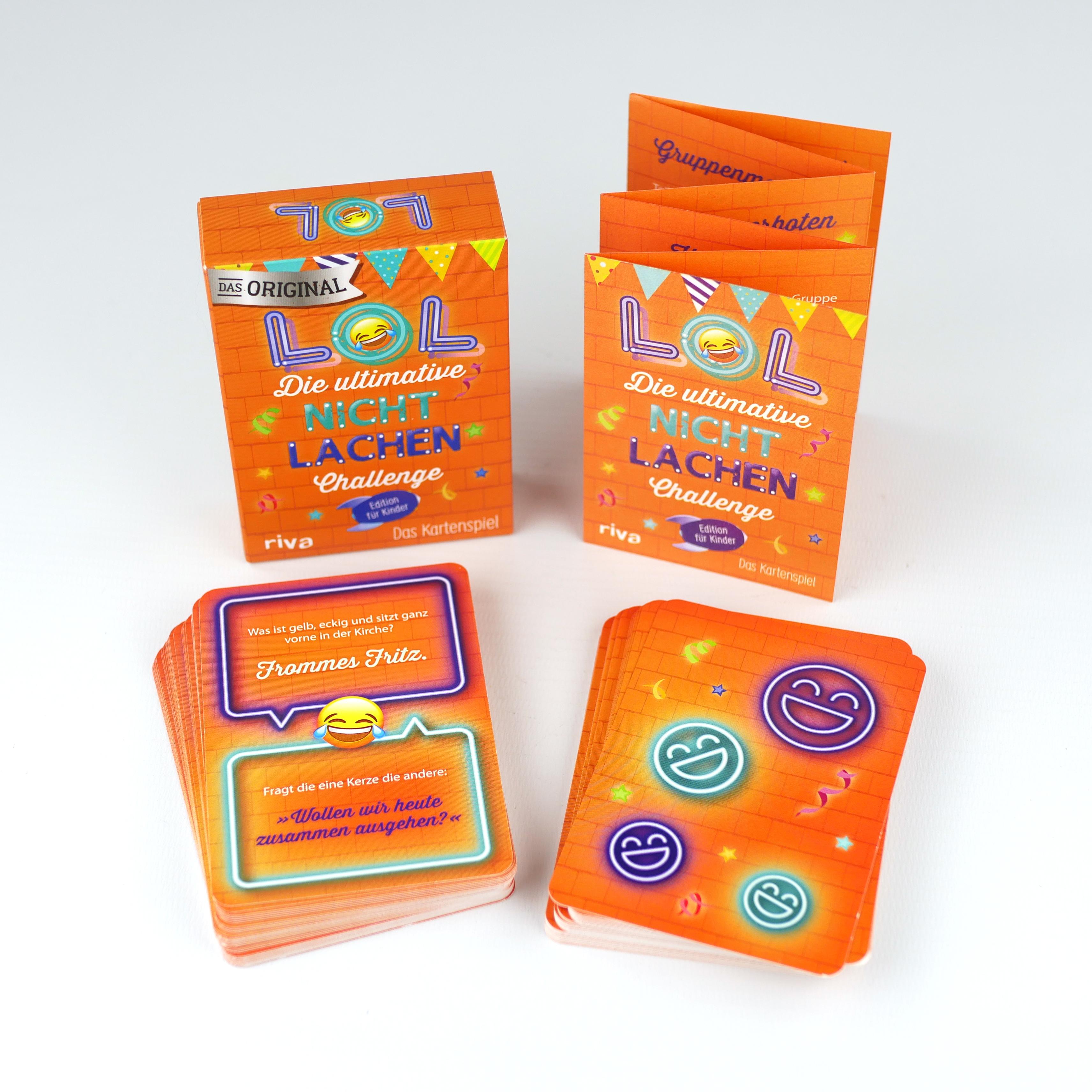 Beispielinhalt (Bild) LOL - Die ultimative Nicht-lachen-Challenge - Edition für Kinder