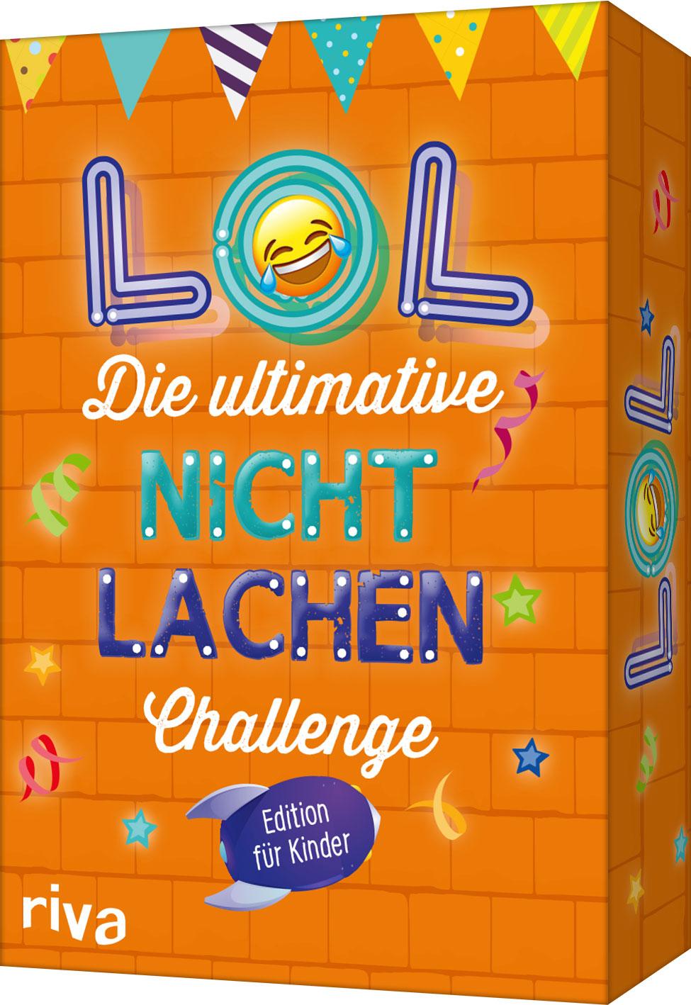 Vorderes Coverbild LOL - Die ultimative Nicht-lachen-Challenge - Edition für Kinder