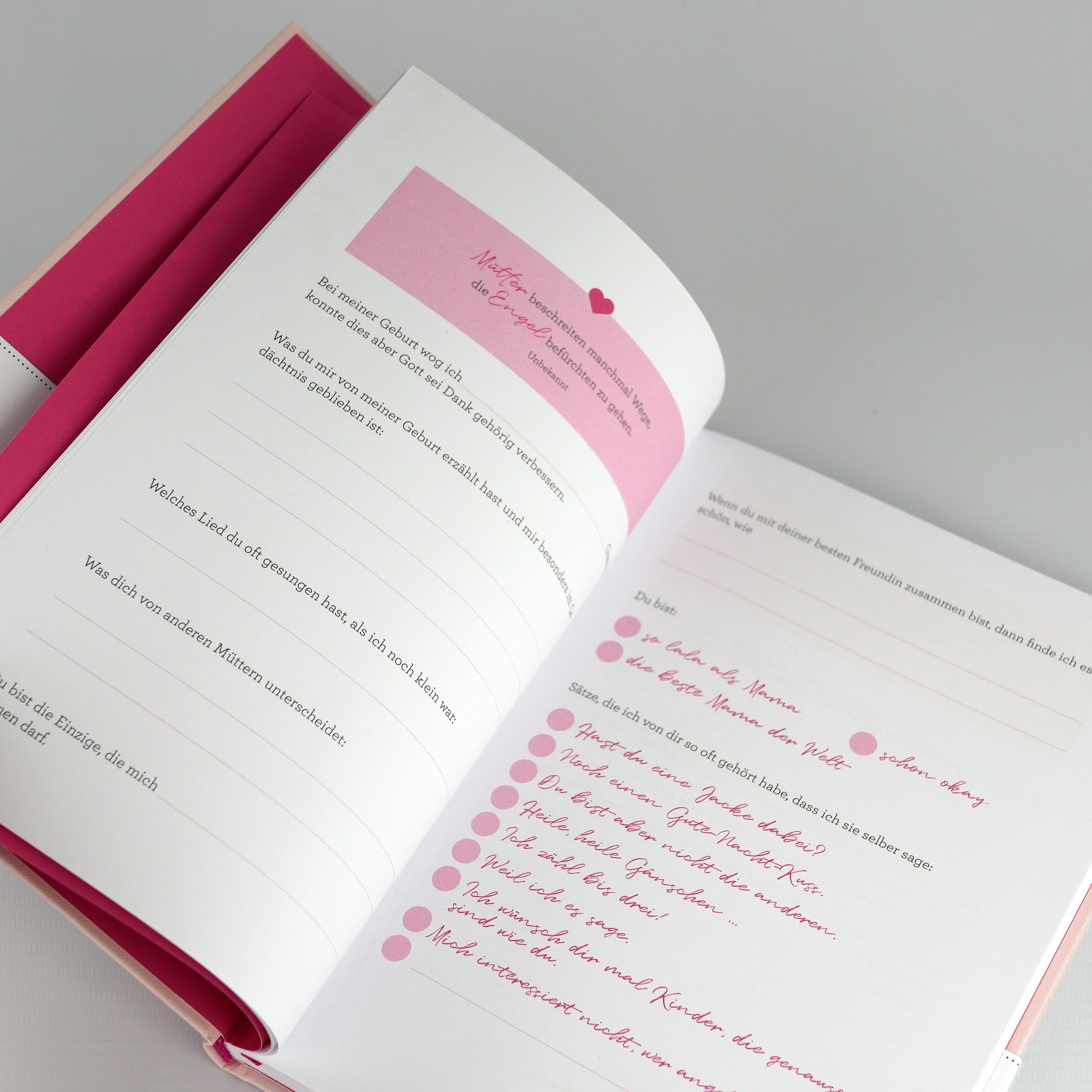 Beispielinhalt (Bild) Was ich an dir liebe, Mama