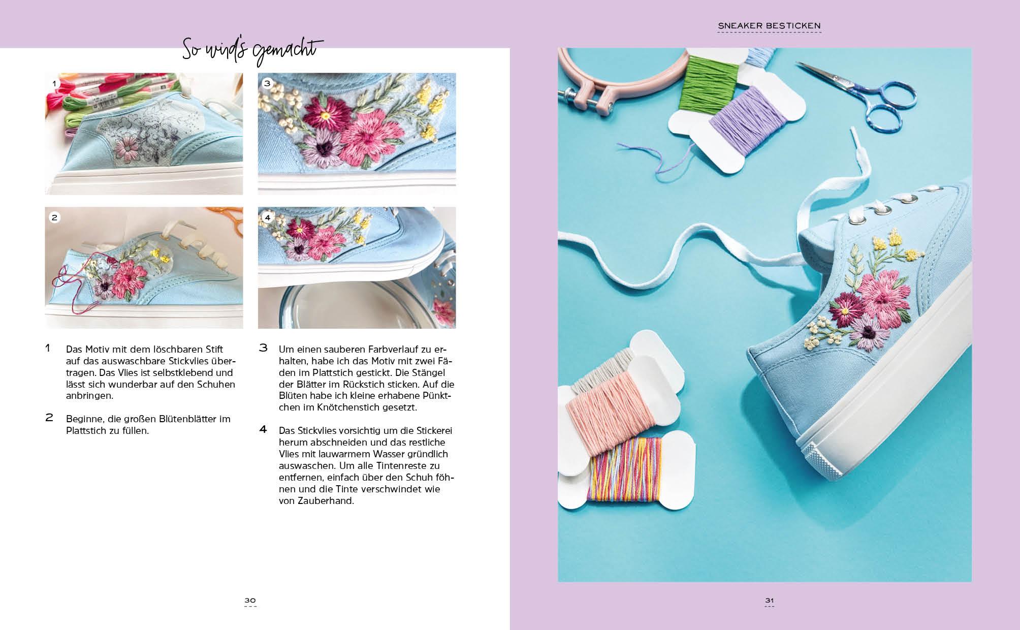 Beispielinhalt (Bild) Stich für Stich - Schick bestickt