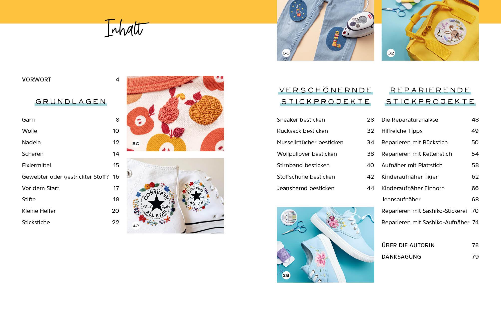 Beispielinhalt (Bild) Stich für Stich - Schick bestickt