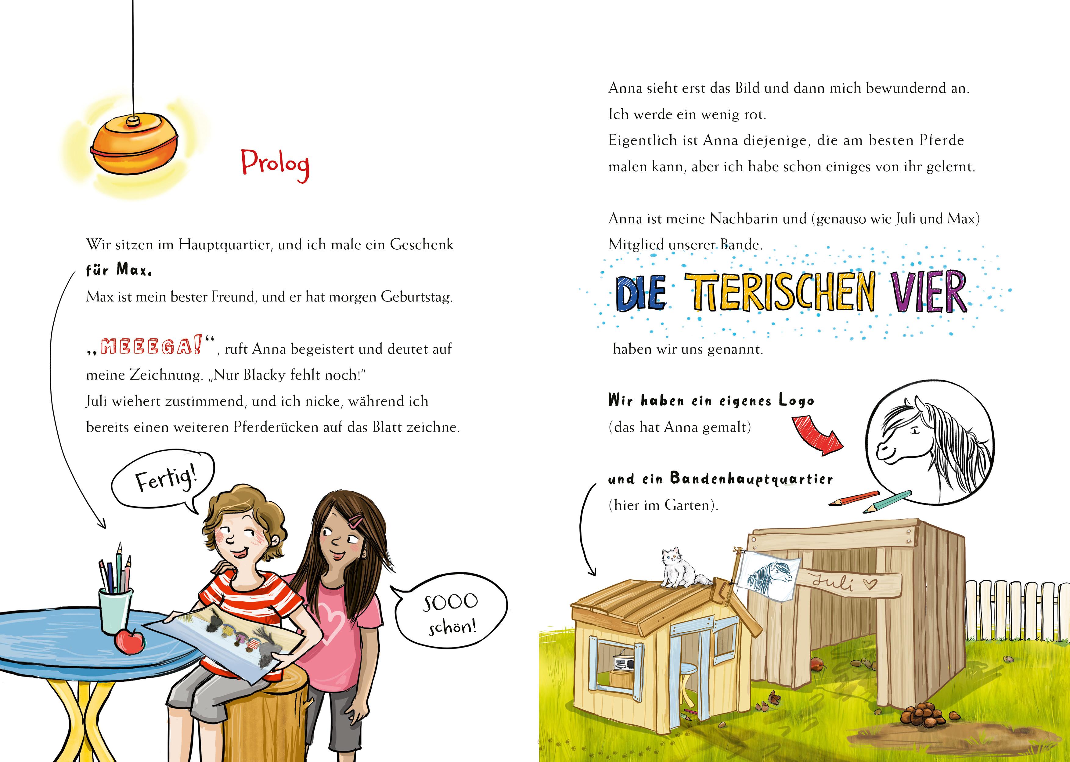 Beispielinhalt (Bild) Geburtstag(e) mit Juli