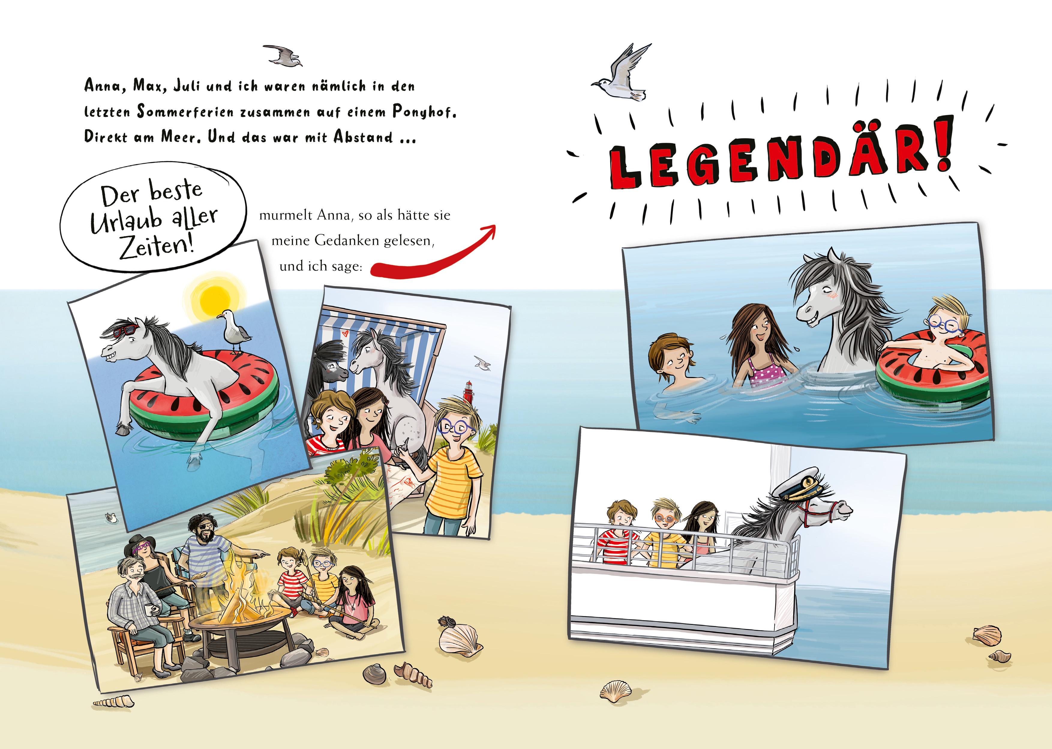 Beispielinhalt (Bild) Geburtstag(e) mit Juli