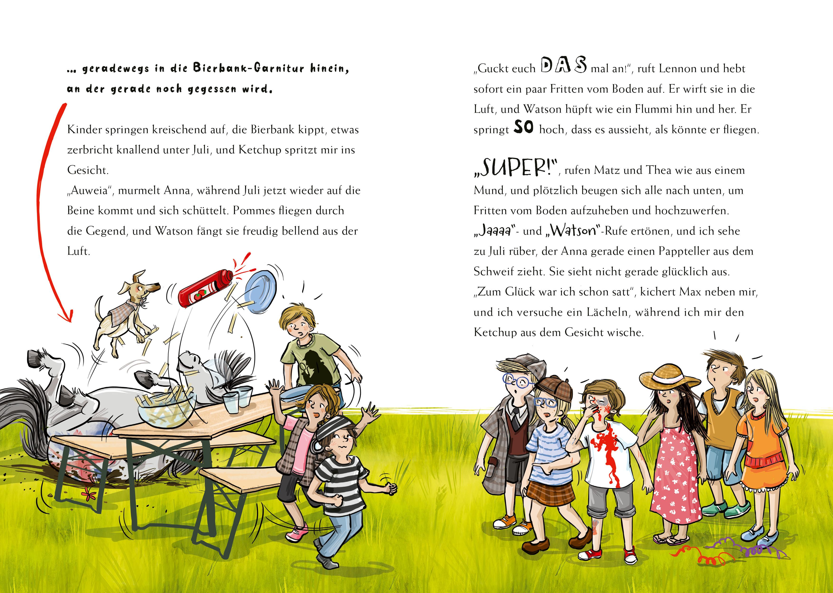 Beispielinhalt (Bild) Geburtstag(e) mit Juli