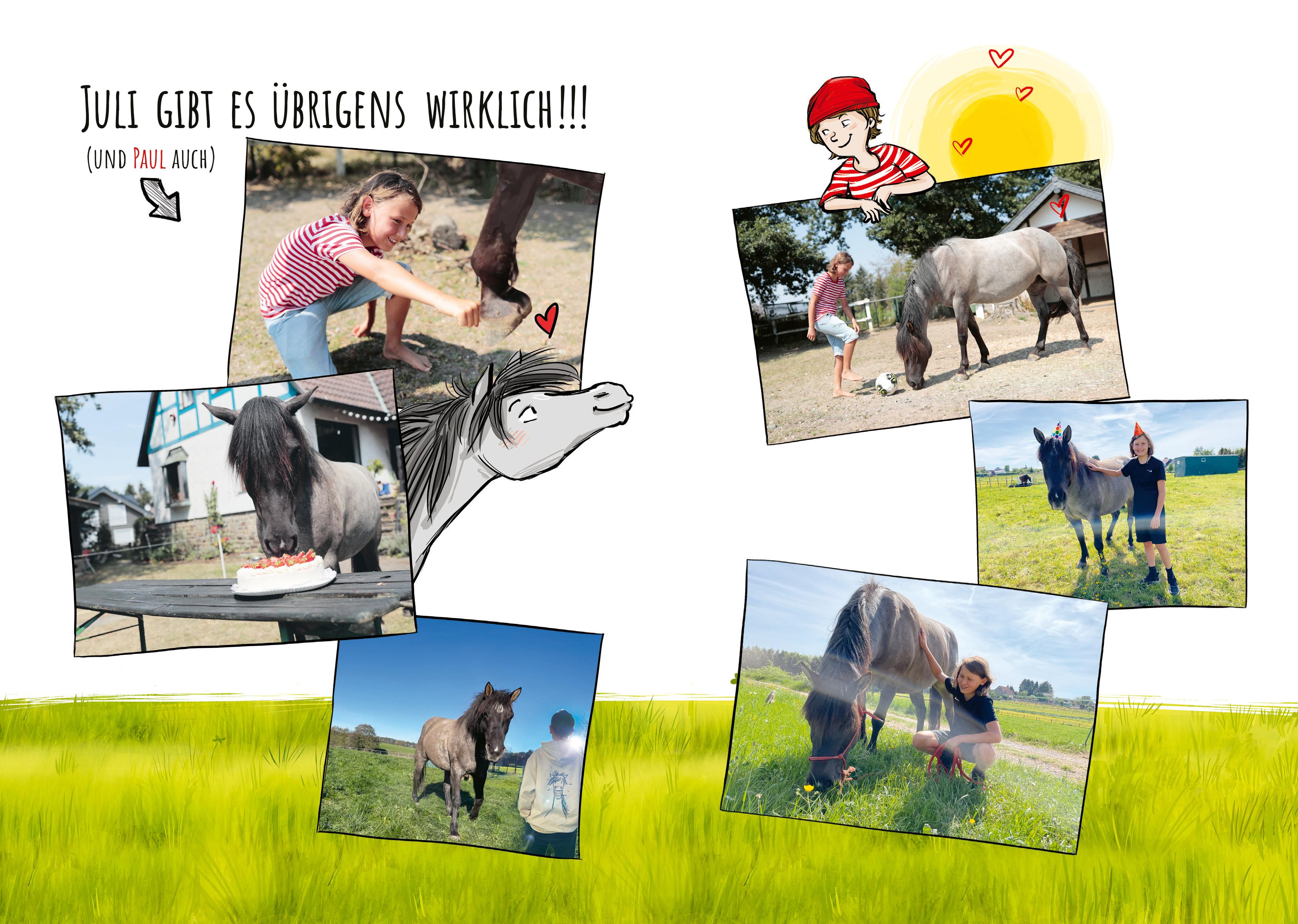 Beispielinhalt (Bild) Geburtstag(e) mit Juli
