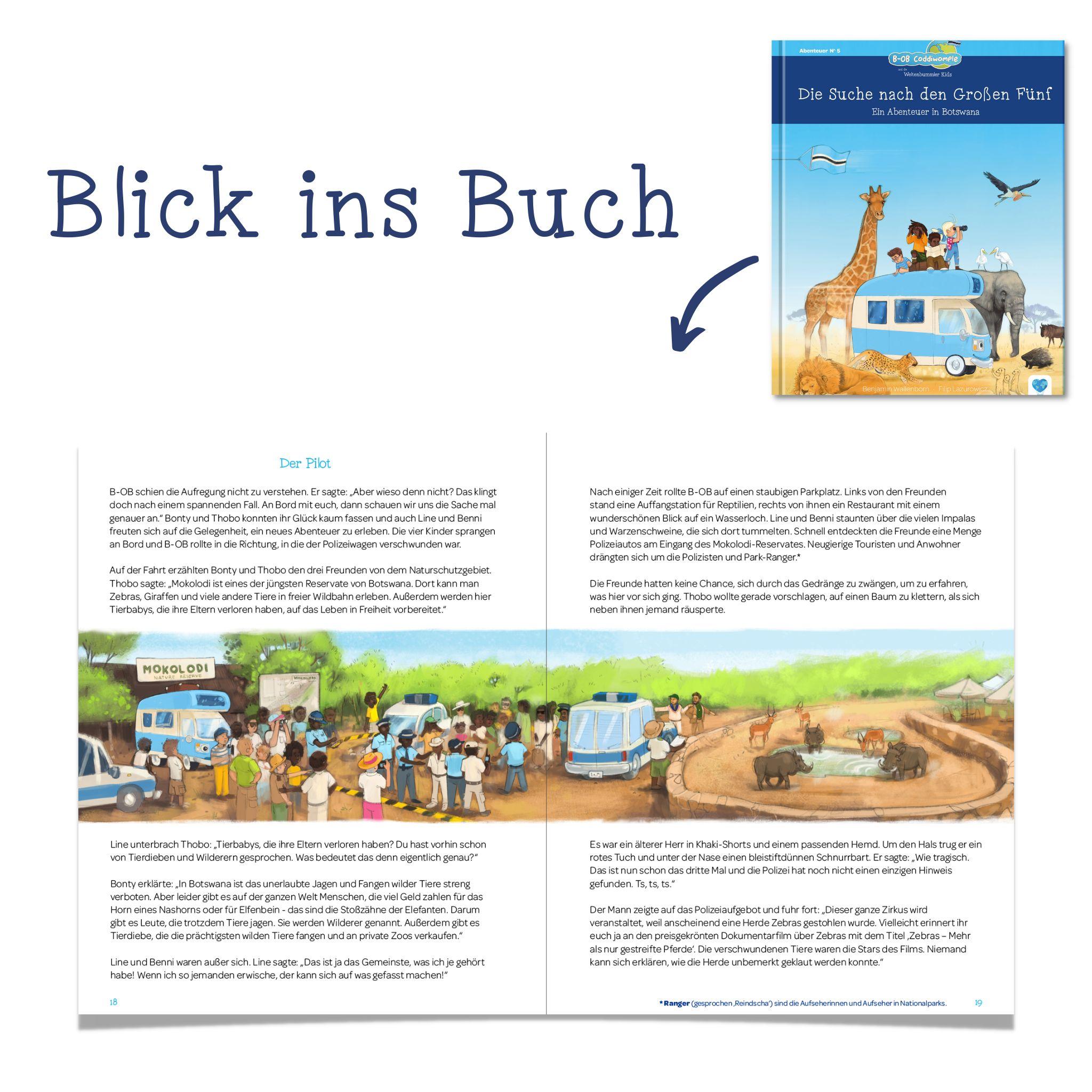 Beispielinhalt (Bild) Die Suche nach den Großen Fünf