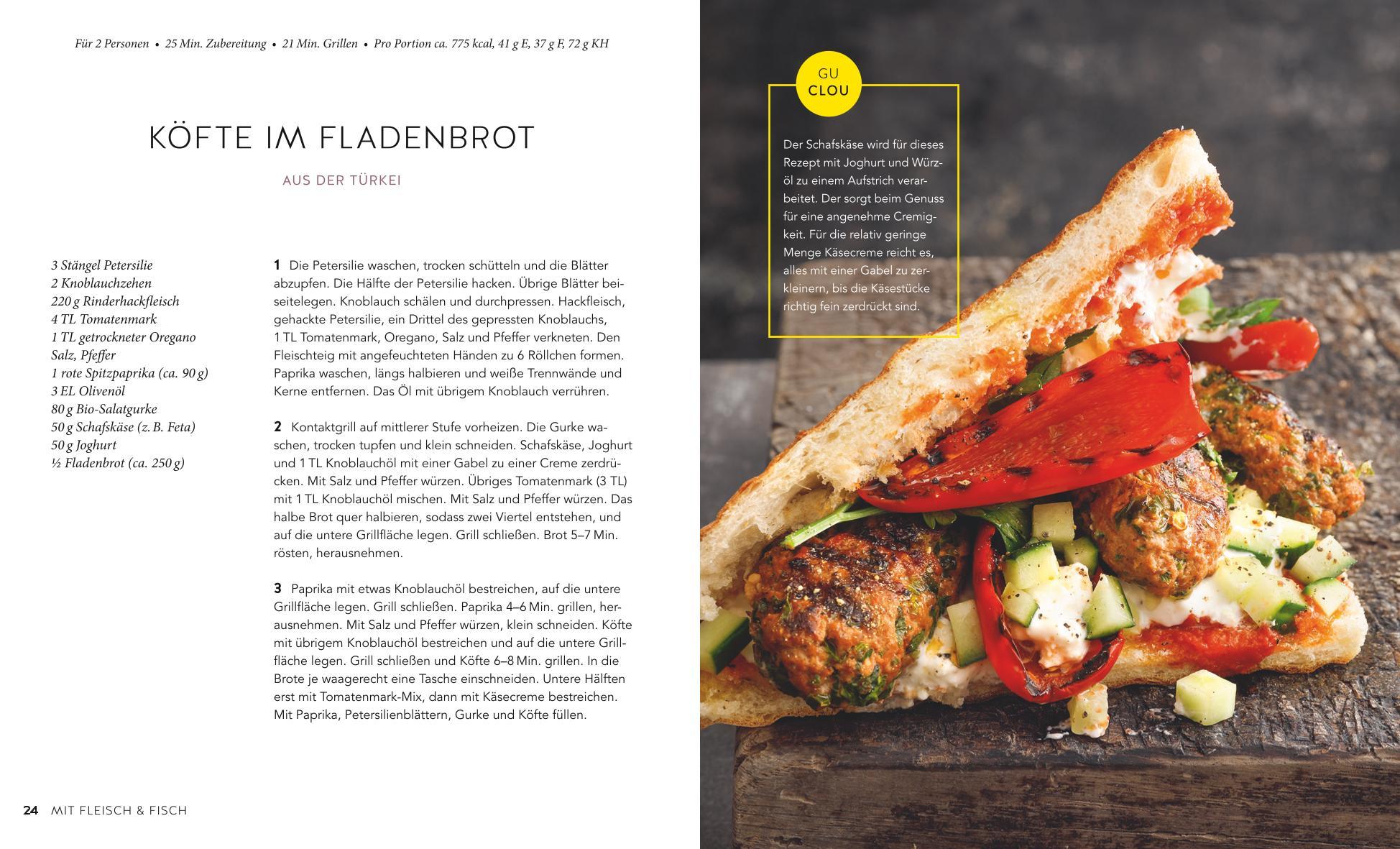 Beispielinhalt (Bild) Überraschende Ideen für deinen Kontaktgrill