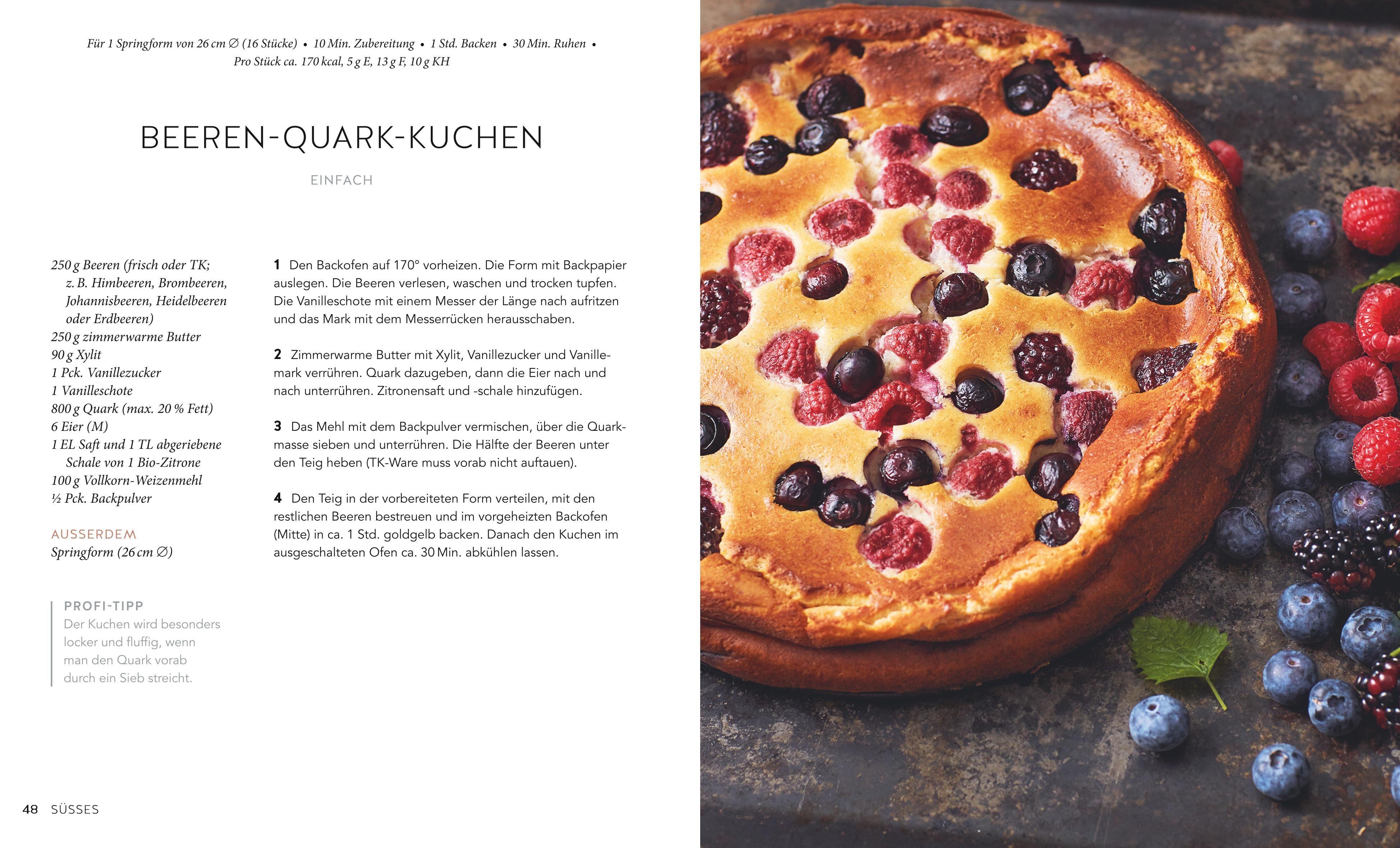 Beispielinhalt (Bild) Diabetes-Backbuch