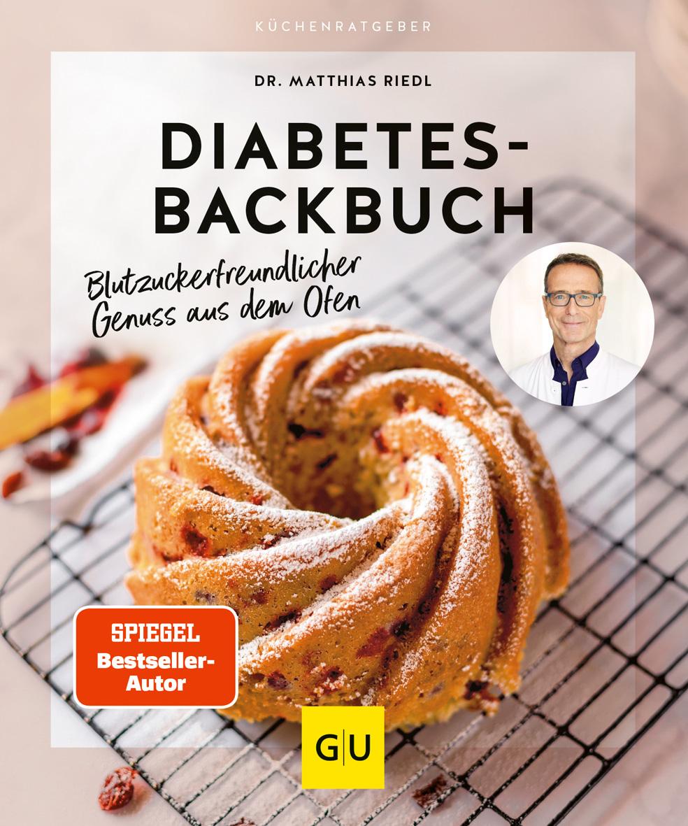 Vorderes Coverbild Diabetes-Backbuch