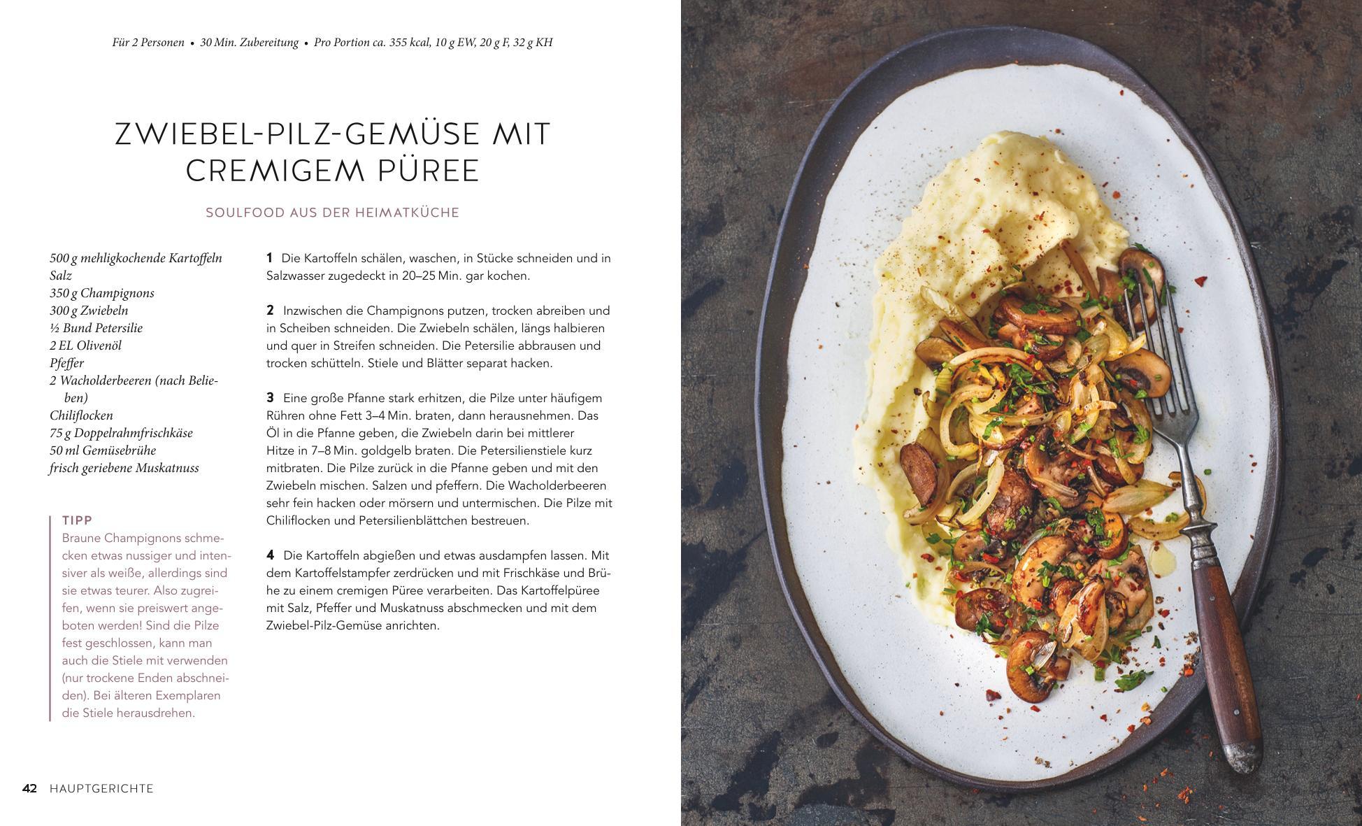Beispielinhalt (Bild) Rezepte unter 2 Euro