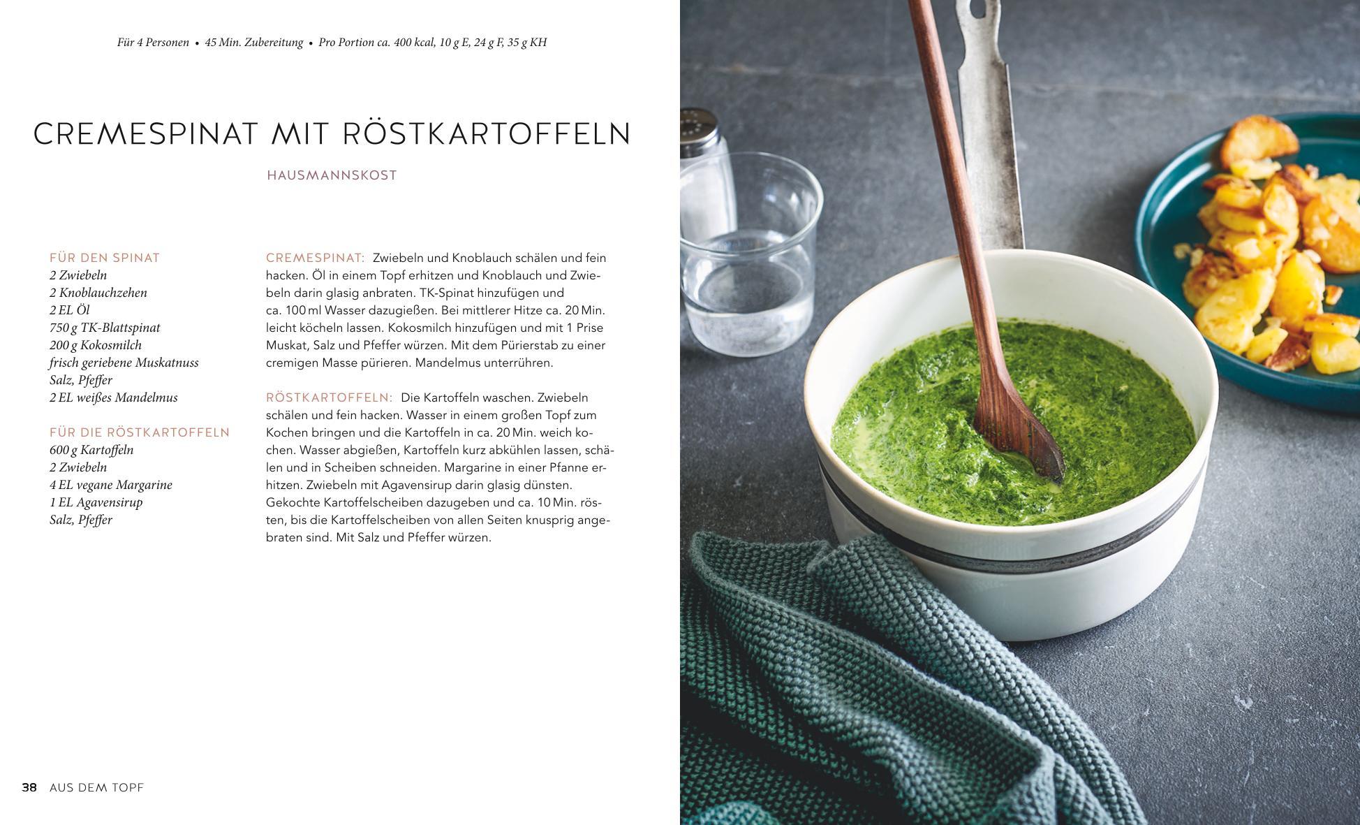 Beispielinhalt (Bild) Herzhaft vegan