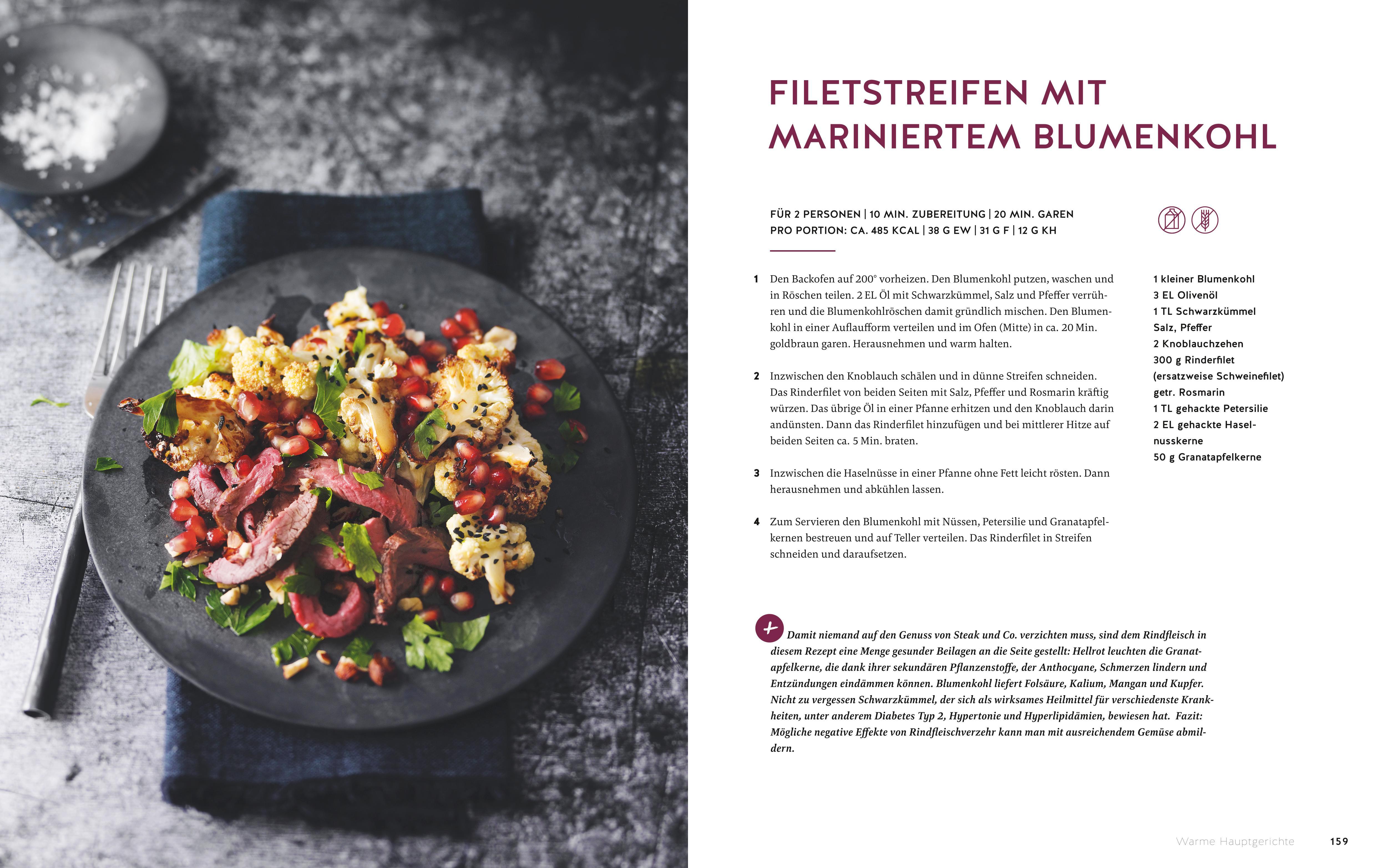 Beispielinhalt (Bild) Dr. Riedl: Meine 100 besten Rezepte
