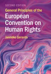 Vorderes Coverbild General Principles of the European Convention on Human Rights