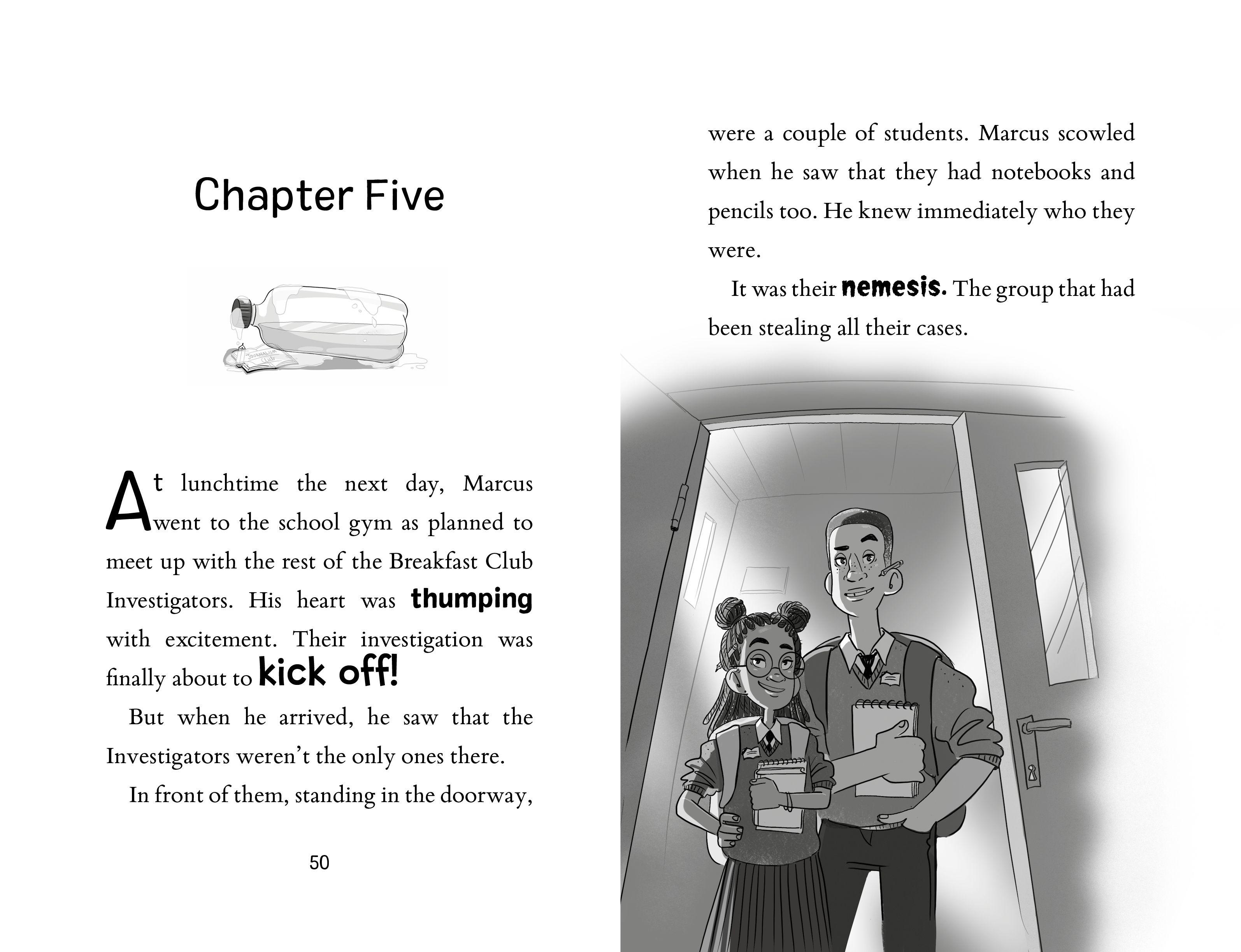 Beispielinhalt (Bild) The Ghoul in the School