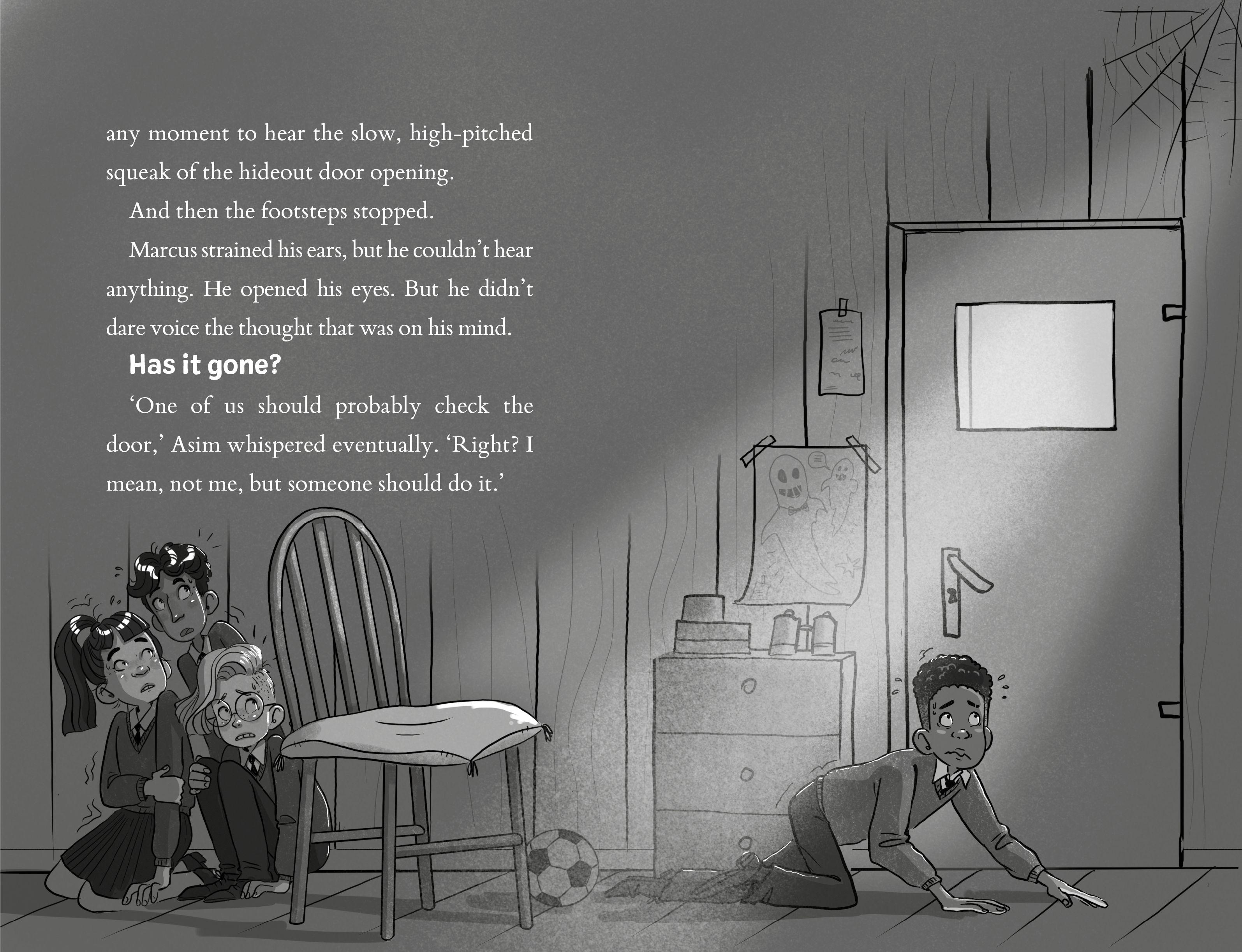 Beispielinhalt (Bild) The Ghoul in the School