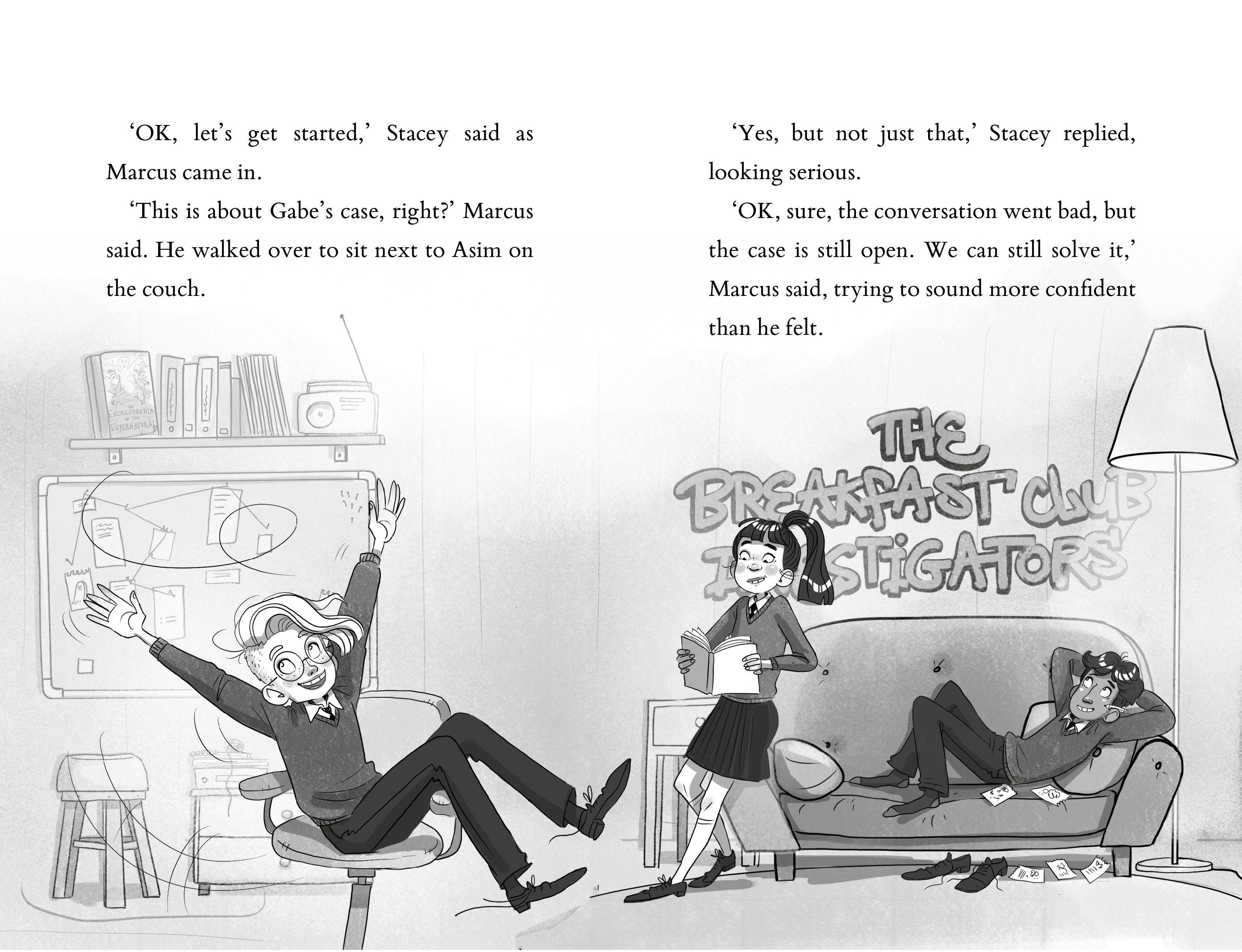 Beispielinhalt (Bild) The Ghoul in the School