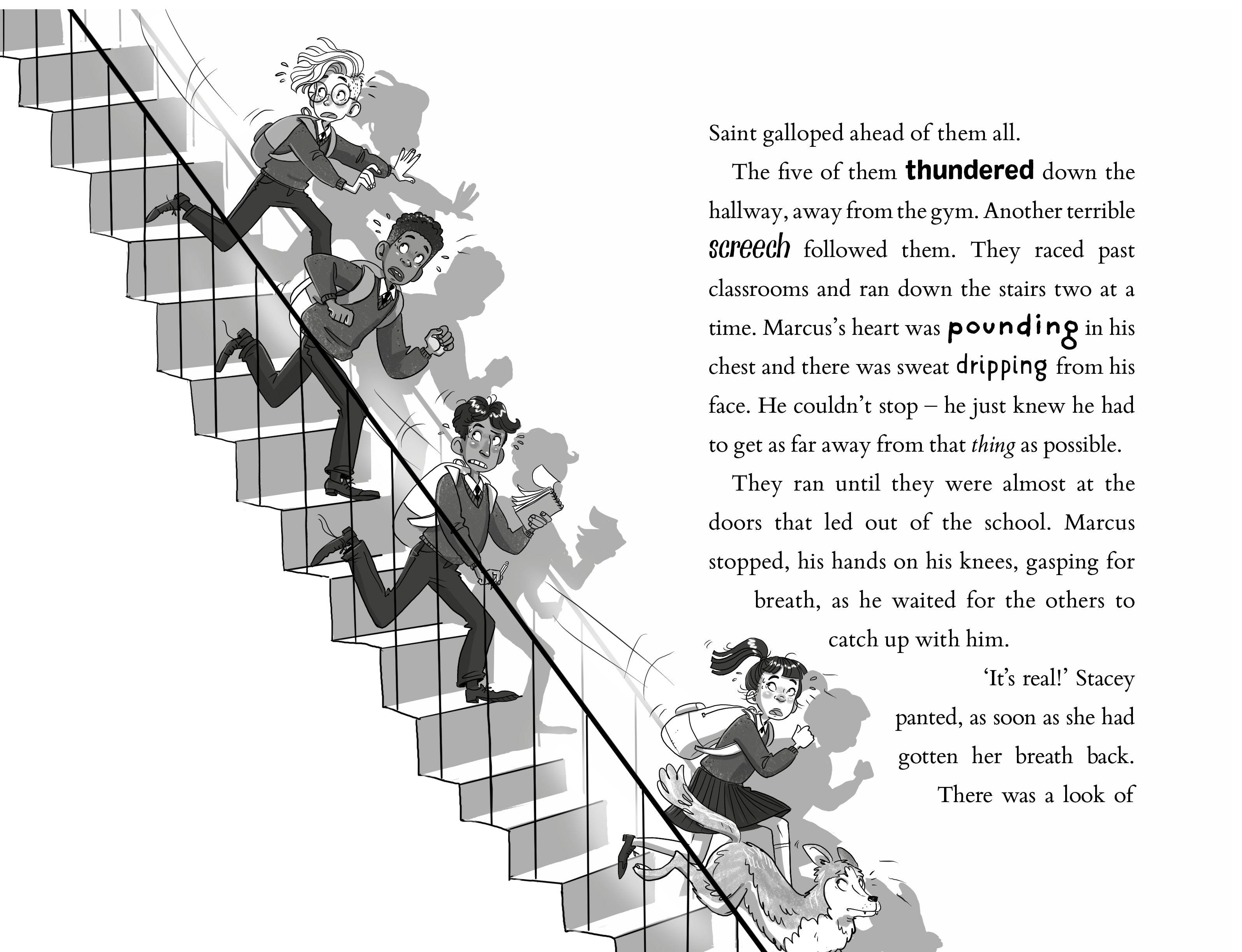 Beispielinhalt (Bild) The Ghoul in the School