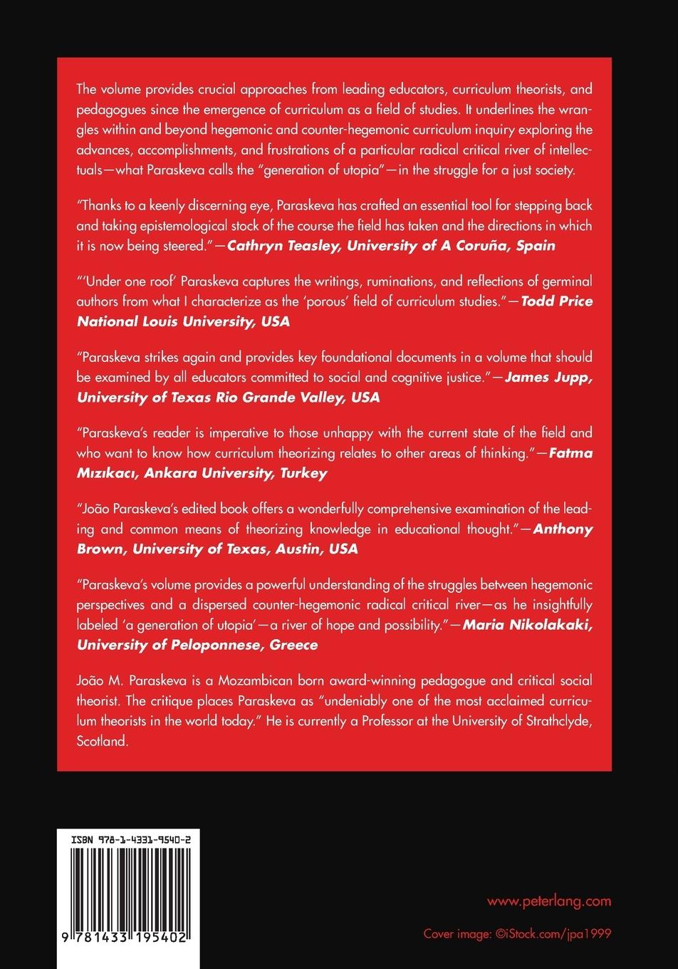 Rückseitencover The Curriculum