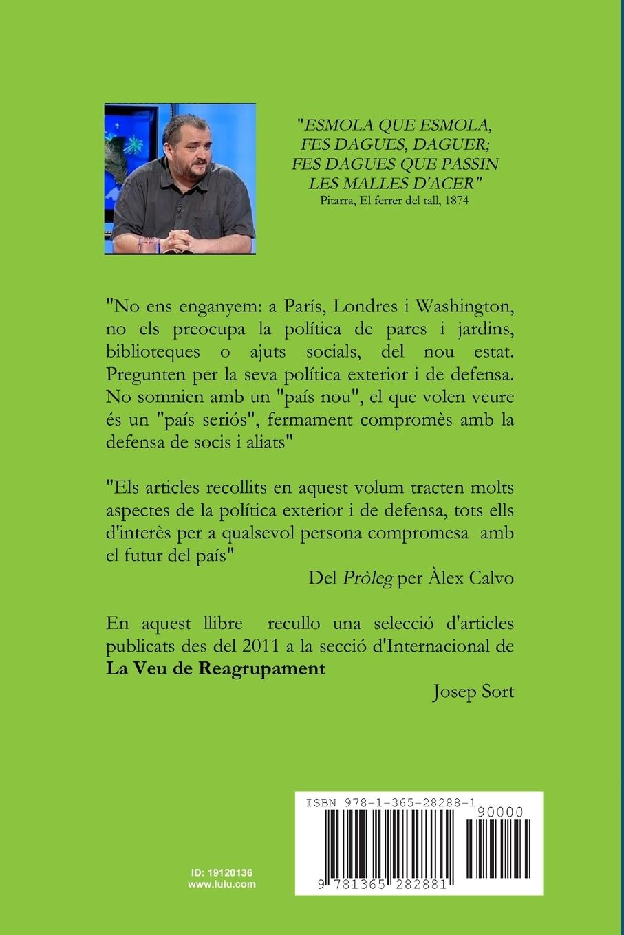 Rückseitencover Del Soft al Hard. Catalunya, la Independència i els Afers Exteriors