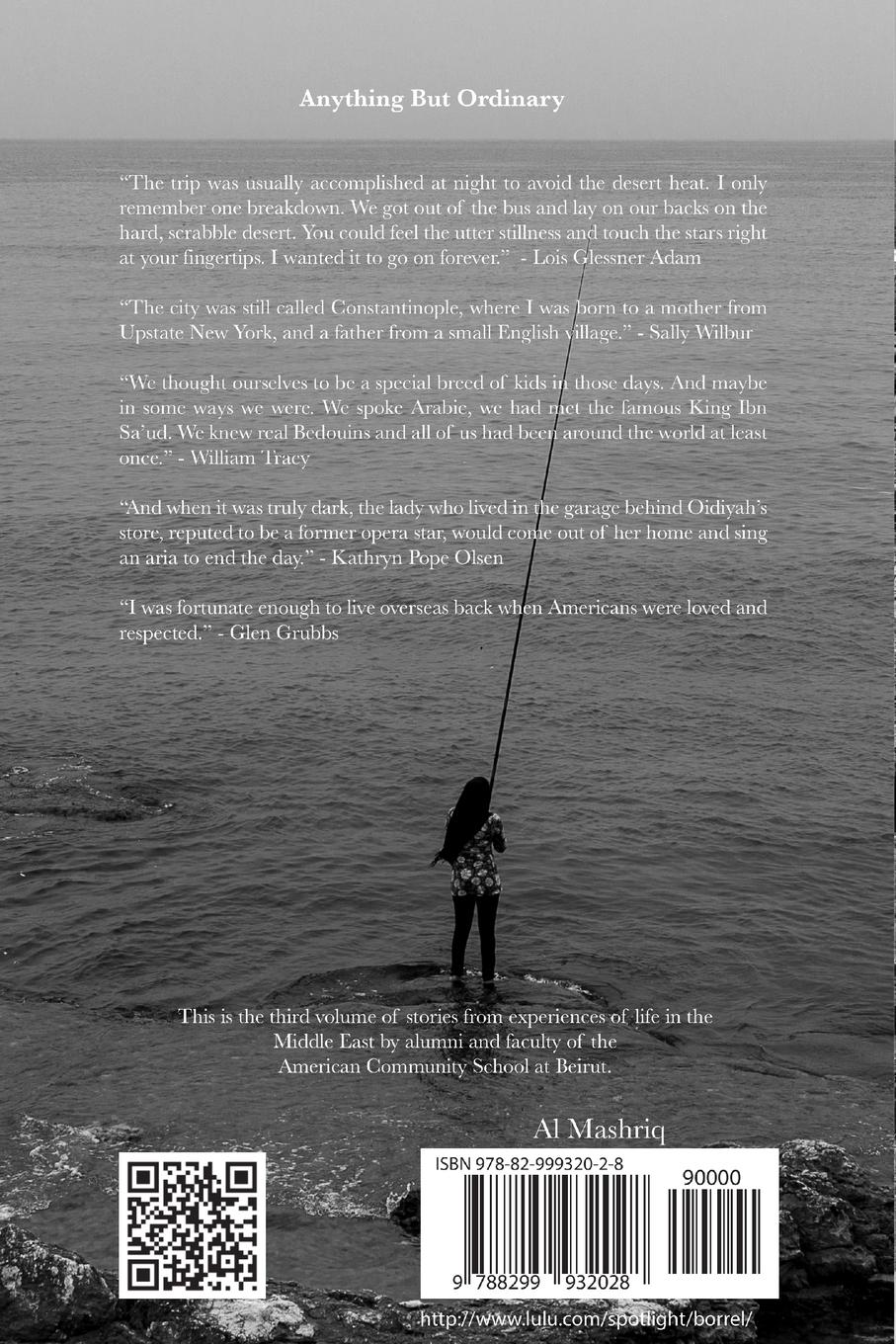 Rückseitencover Anything But Ordinary