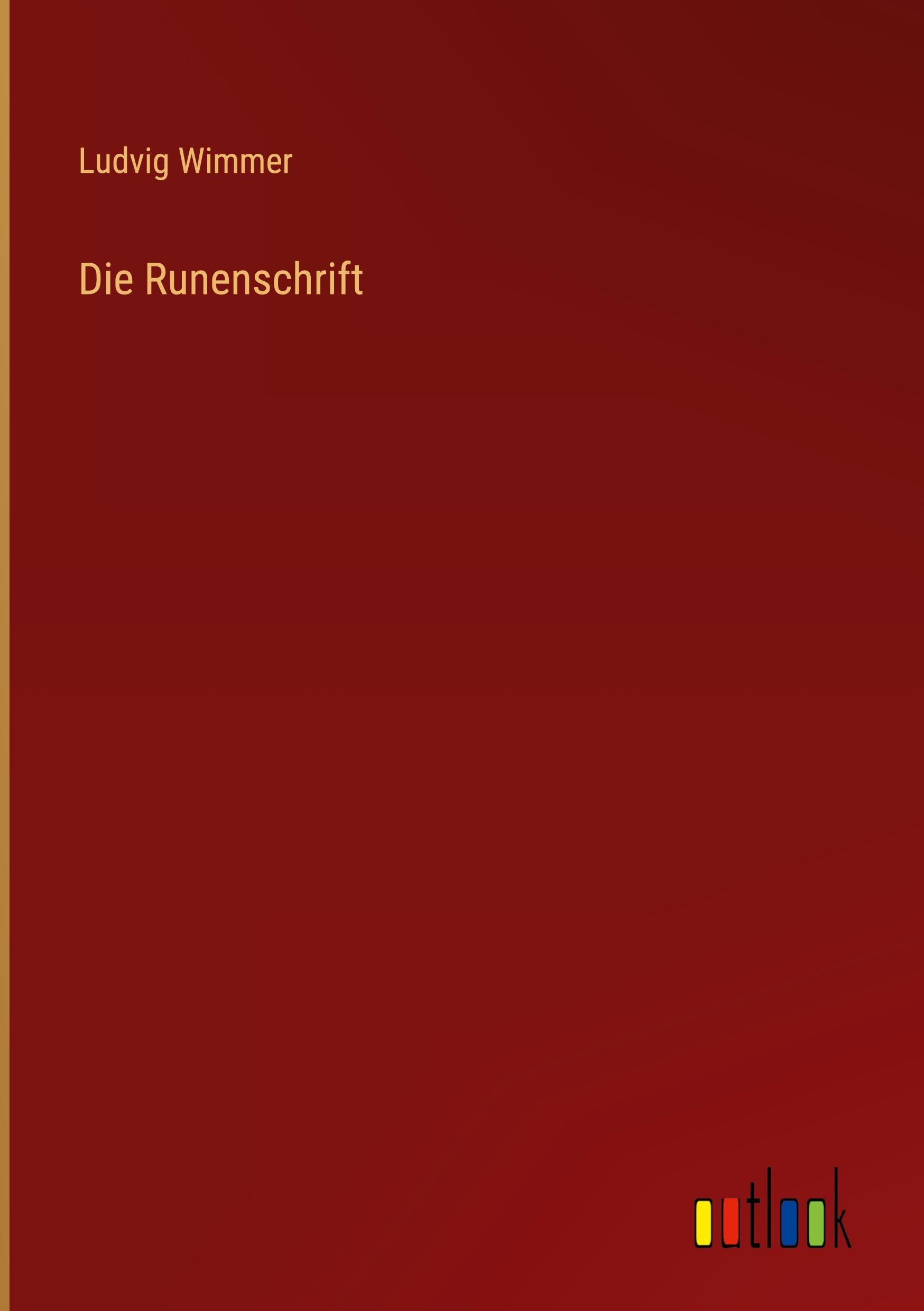 Vorderes Coverbild Die Runenschrift
