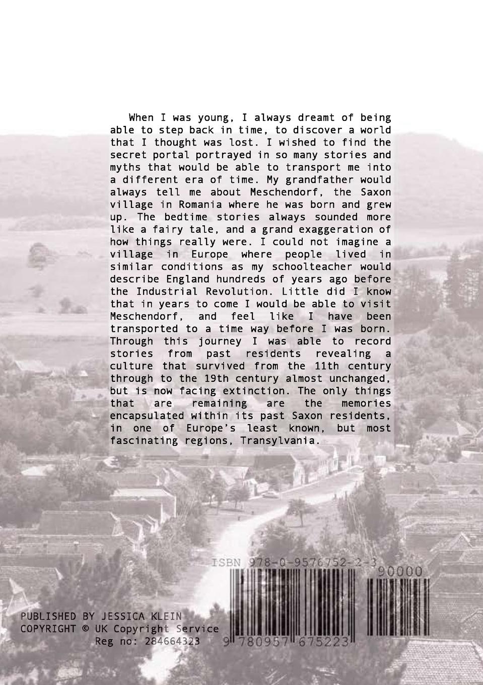 Rückseitencover Meschendorf