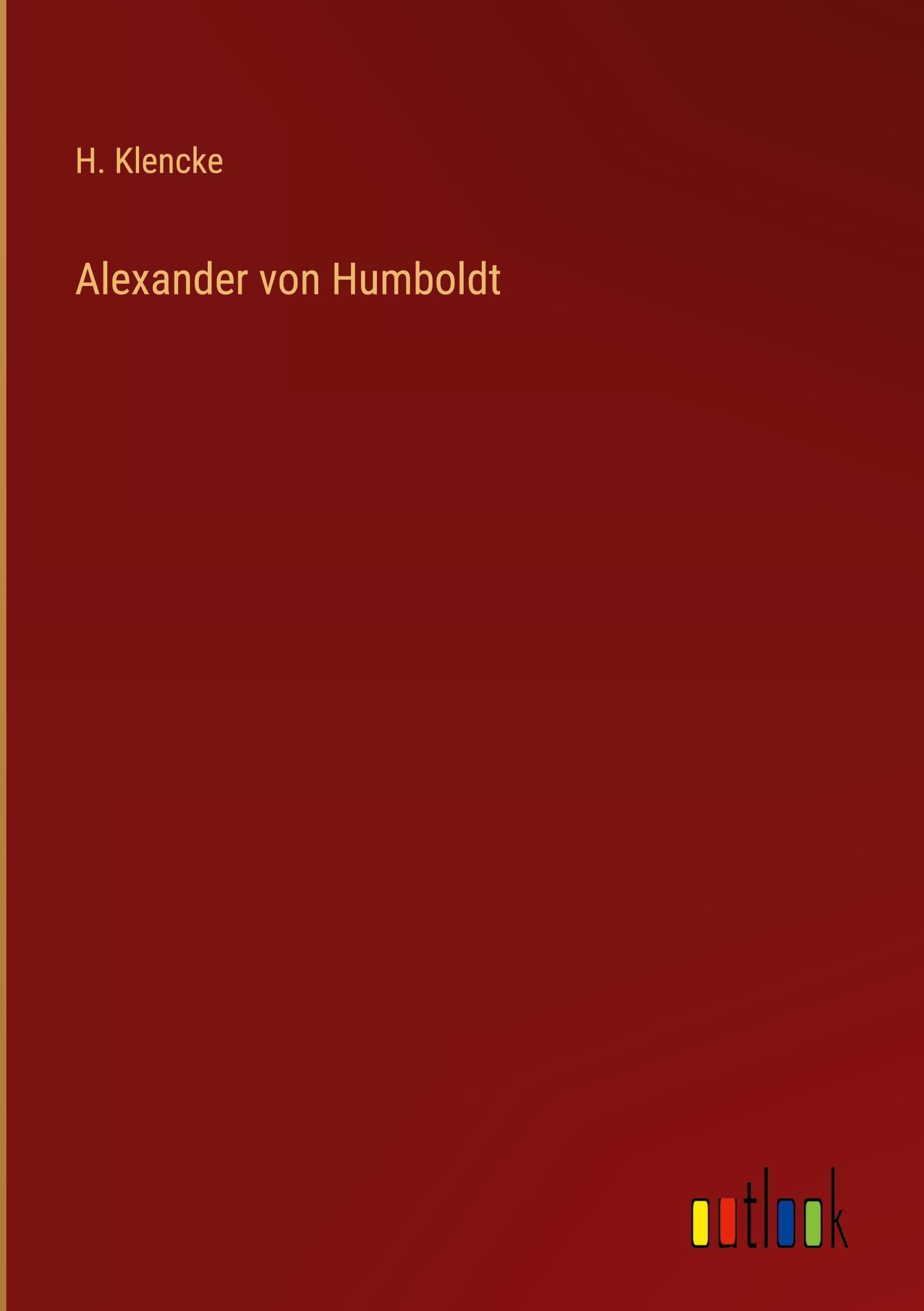 Vorderes Coverbild Alexander von Humboldt