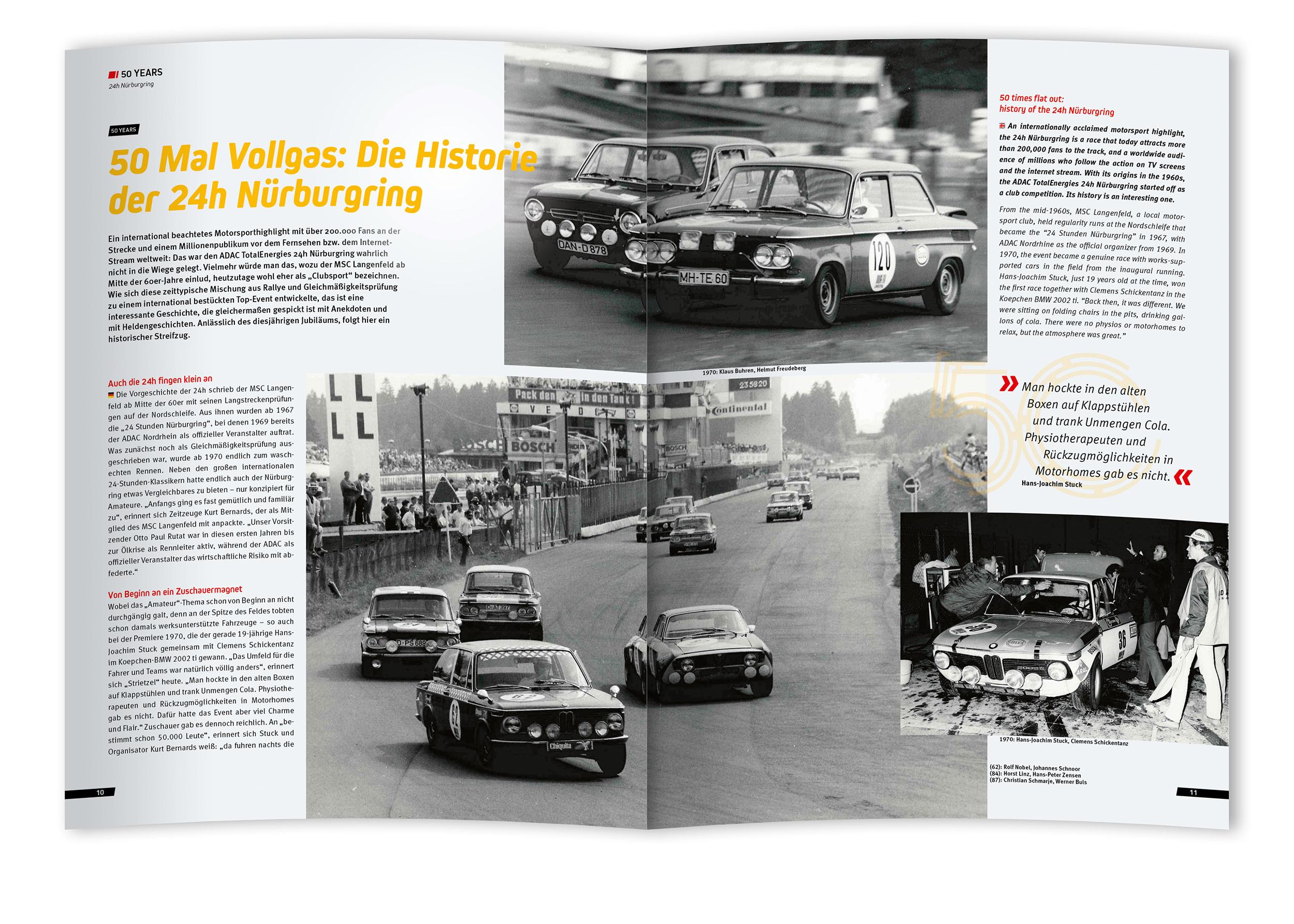 Beispielinhalt (Bild) 24 Stunden Nürburgring Nordschleife 2022