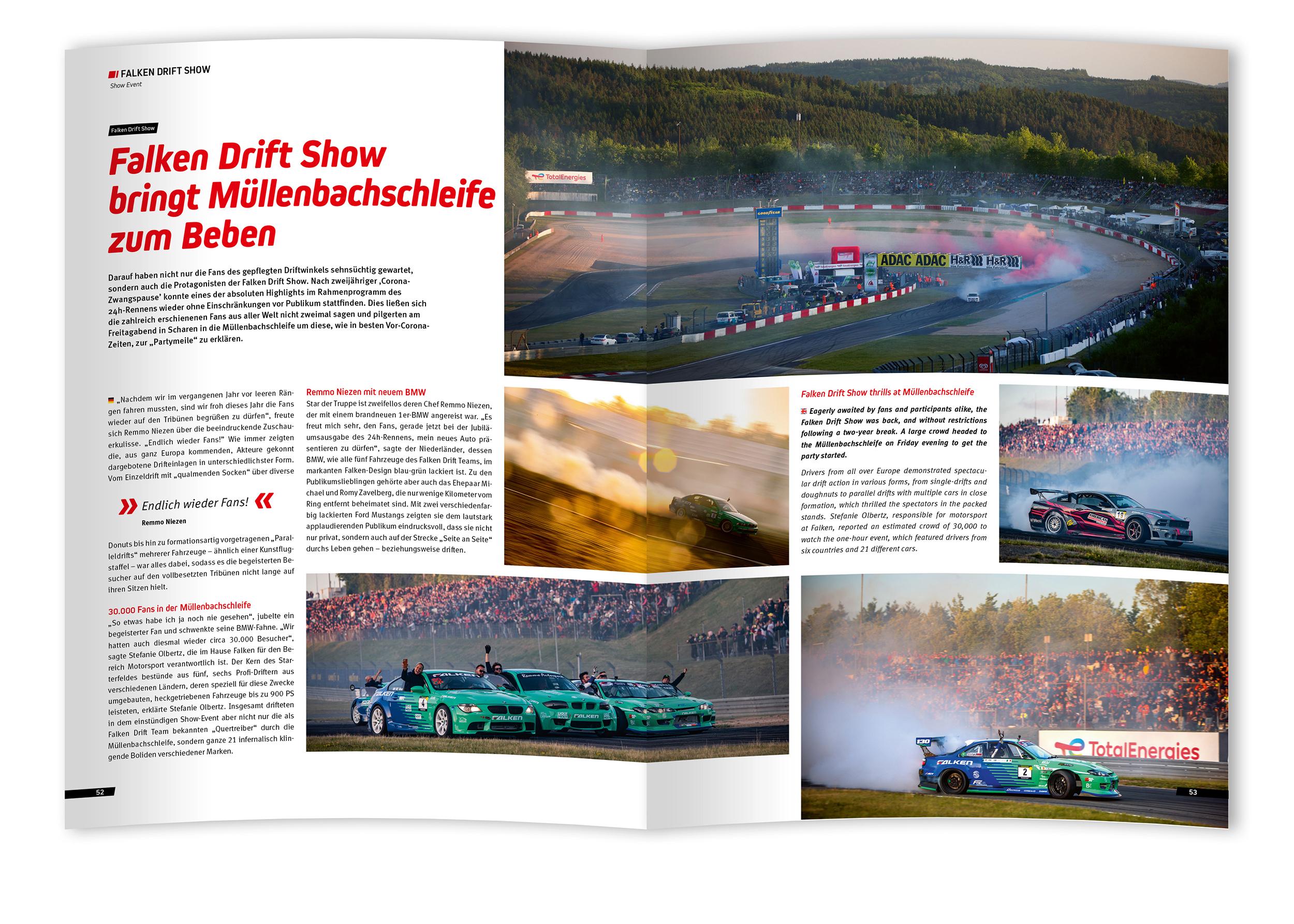 Beispielinhalt (Bild) 24 Stunden Nürburgring Nordschleife 2022