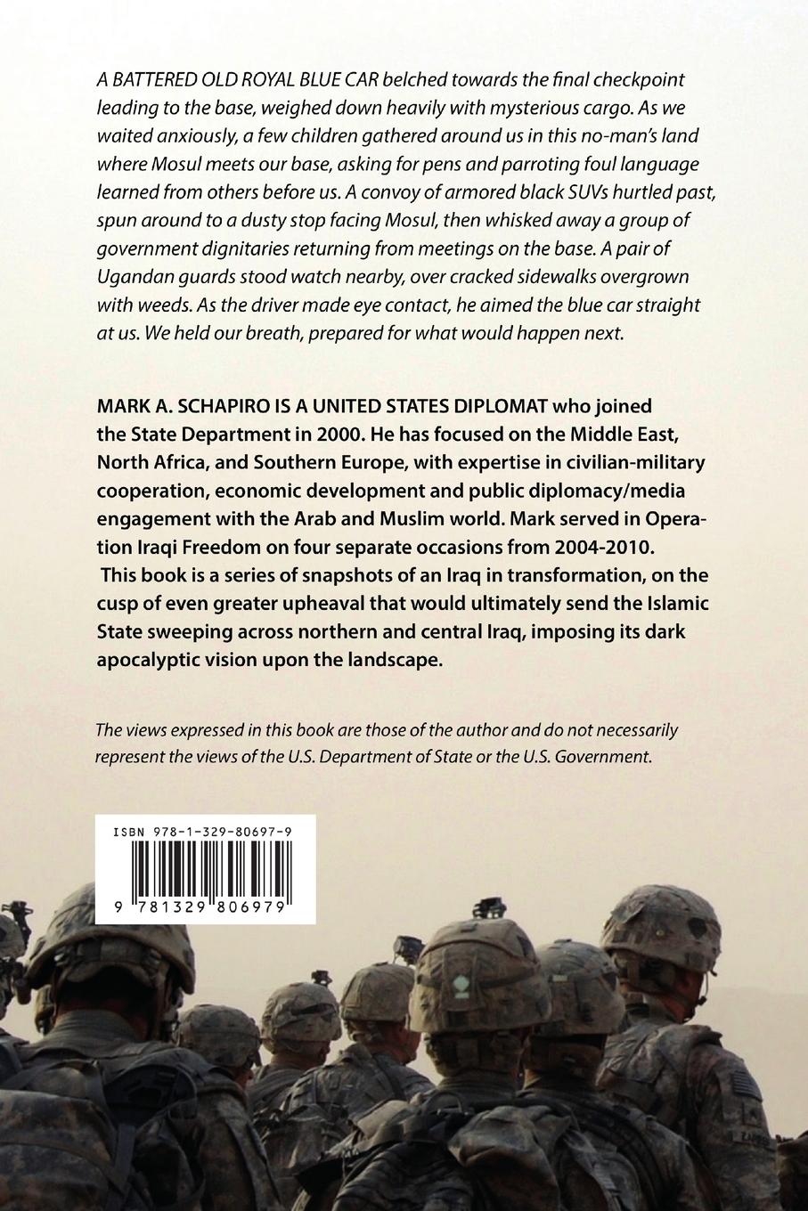 Rückseitencover Authorized Departure paperback