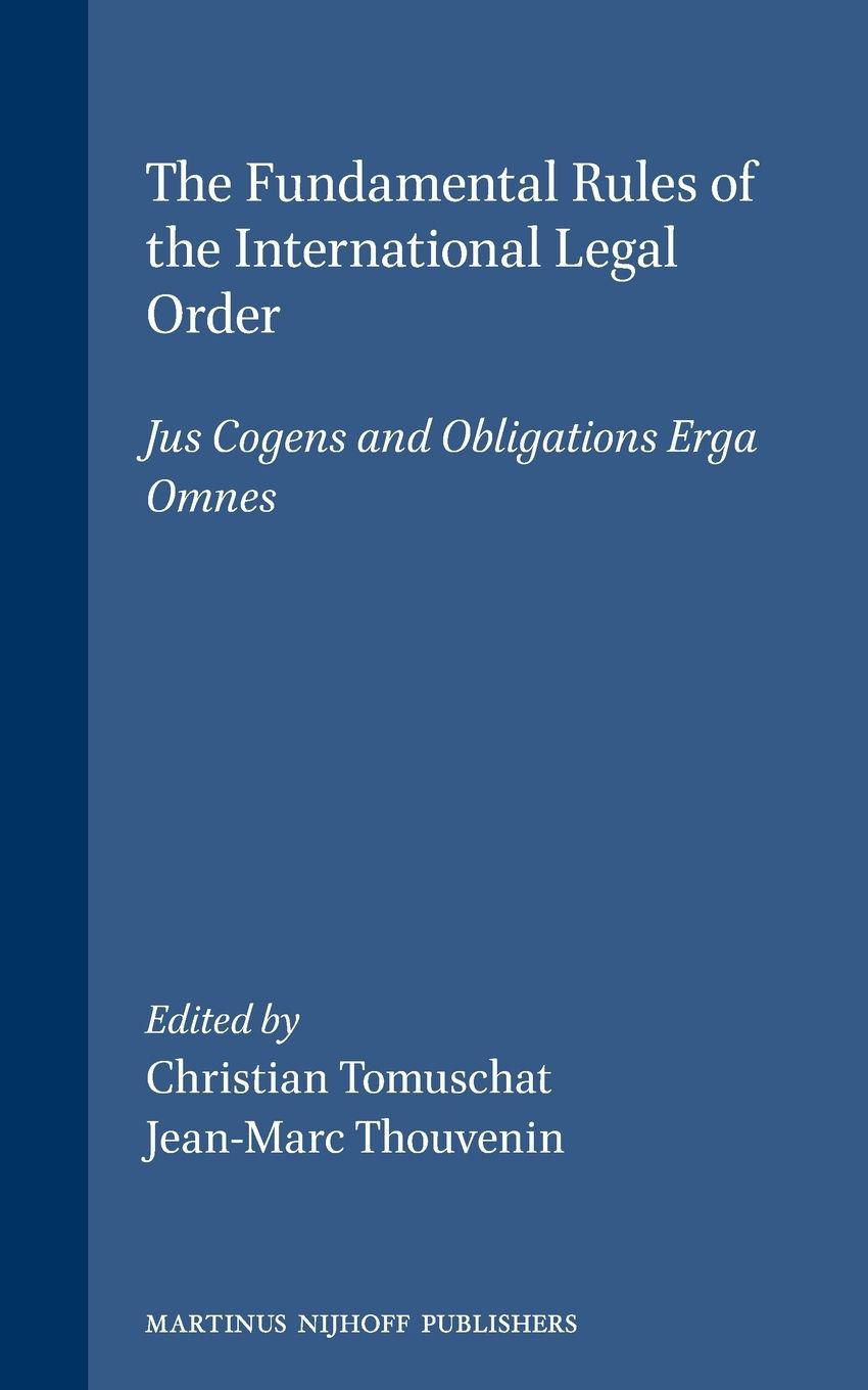 Vorderes Coverbild The Fundamental Rules of the International Legal Order