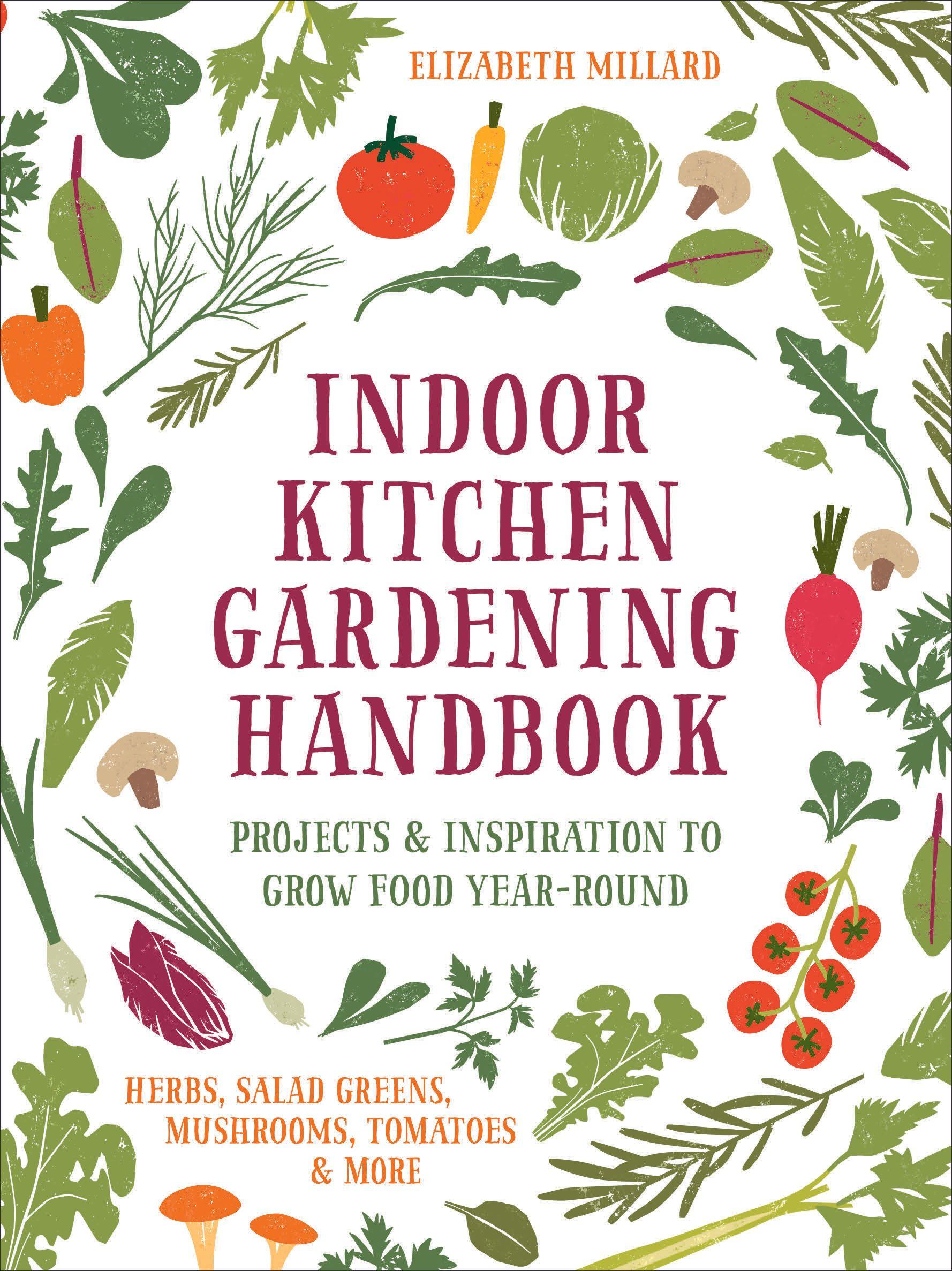 Vorderes Coverbild Indoor Kitchen Gardening Handbook