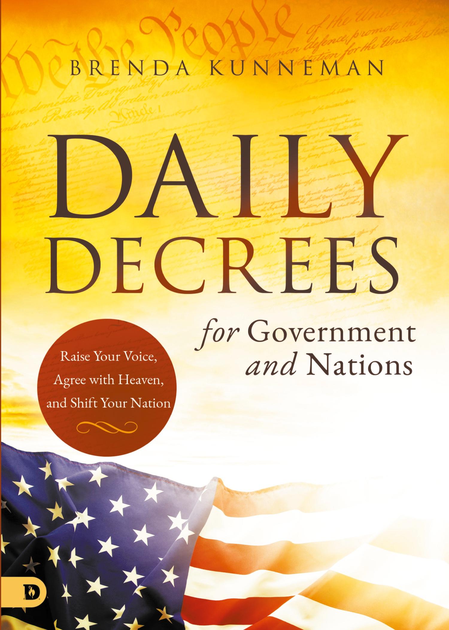 Vorderes Coverbild Daily Decrees for Government and Nations