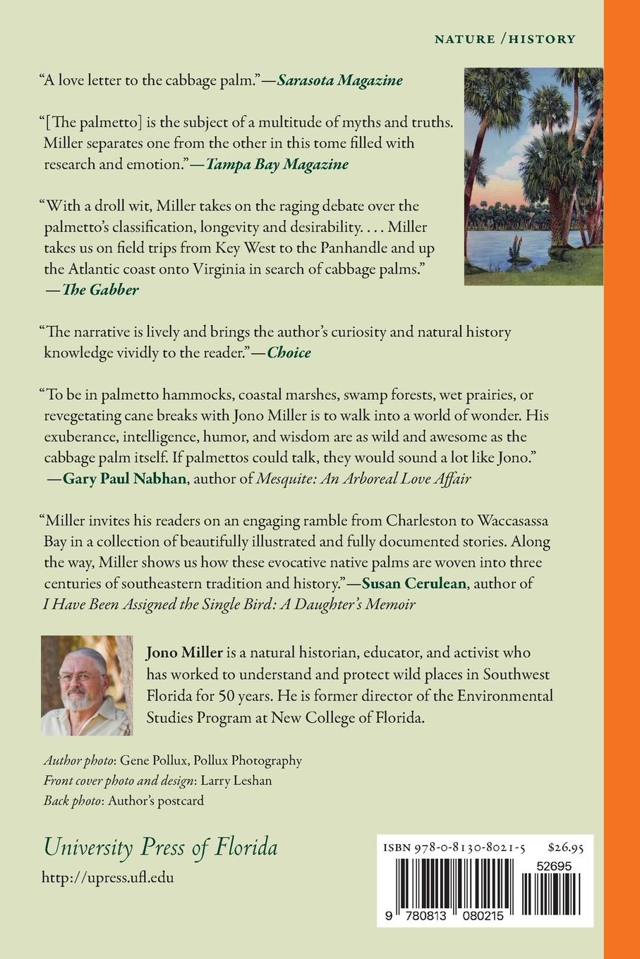 Rückseitencover The Palmetto Book