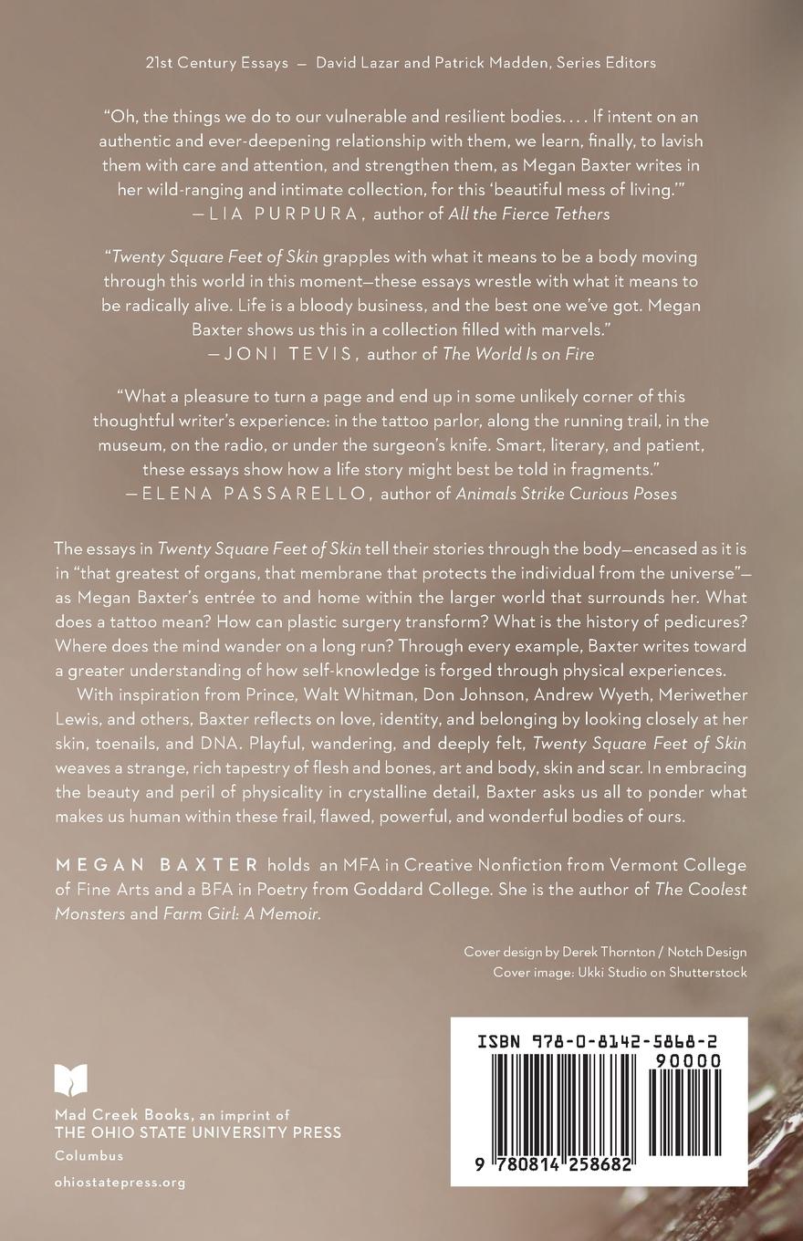 Rückseitencover Twenty Square Feet of Skin