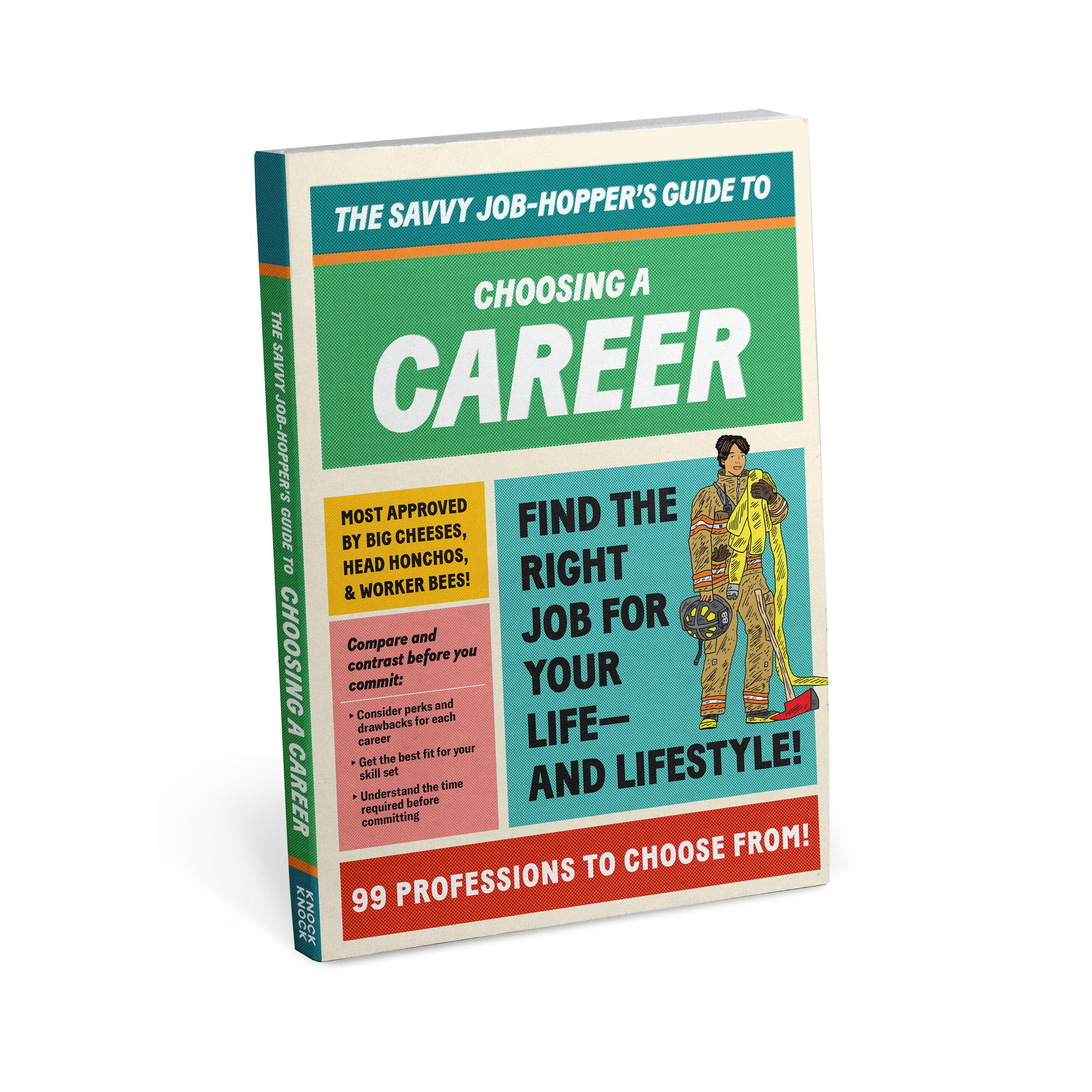 Vorderes Coverbild Knock Knock Savvy Job-Hopper's Guide to Choosing a Career