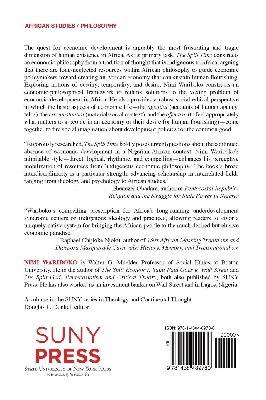 Rückseitencover The Split Time