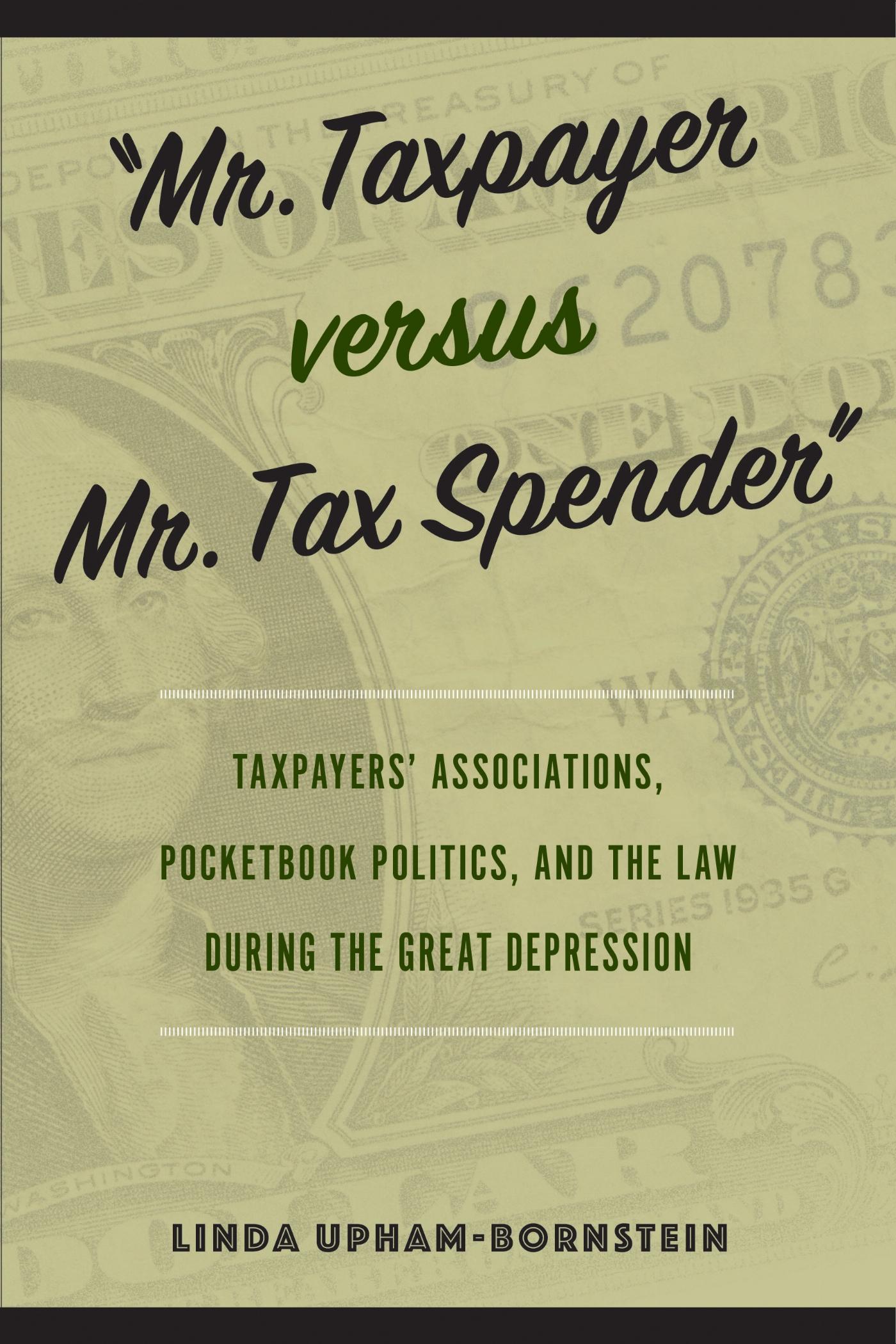 Vorderes Coverbild "Mr. Taxpayer versus Mr. Tax Spender"