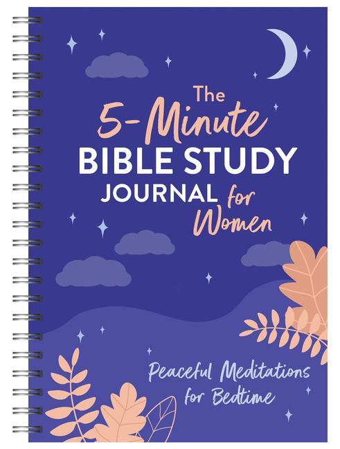 Vorderes Coverbild The 5-Minute Bible Study Journal for Women: Peaceful Meditations for Bedtime