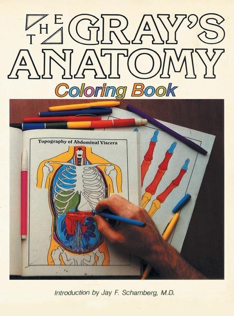 Vorderes Coverbild Gray's Anatomy Coloring Book