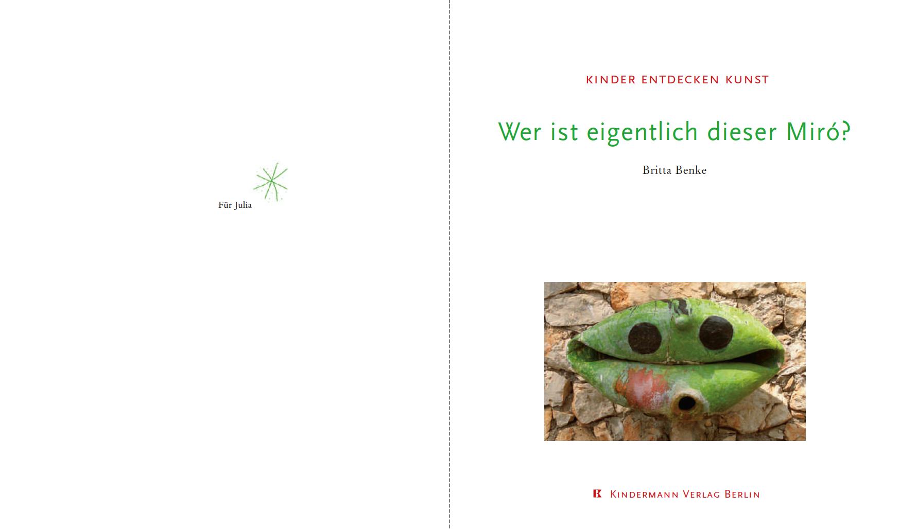 Beispielinhalt (Bild) Wer ist eigentlich dieser Miró?