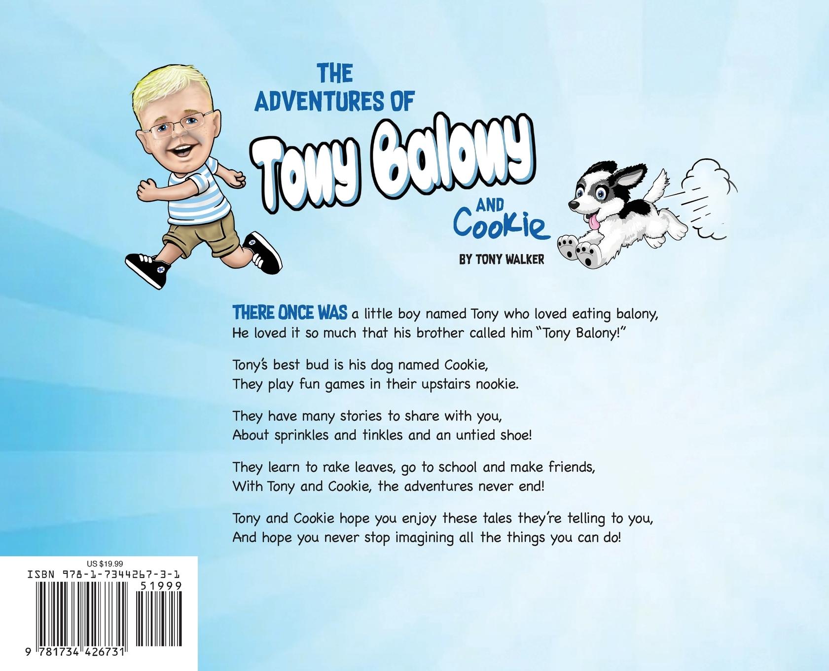 Rückseitencover The Adventures of Tony Balony And Cookie