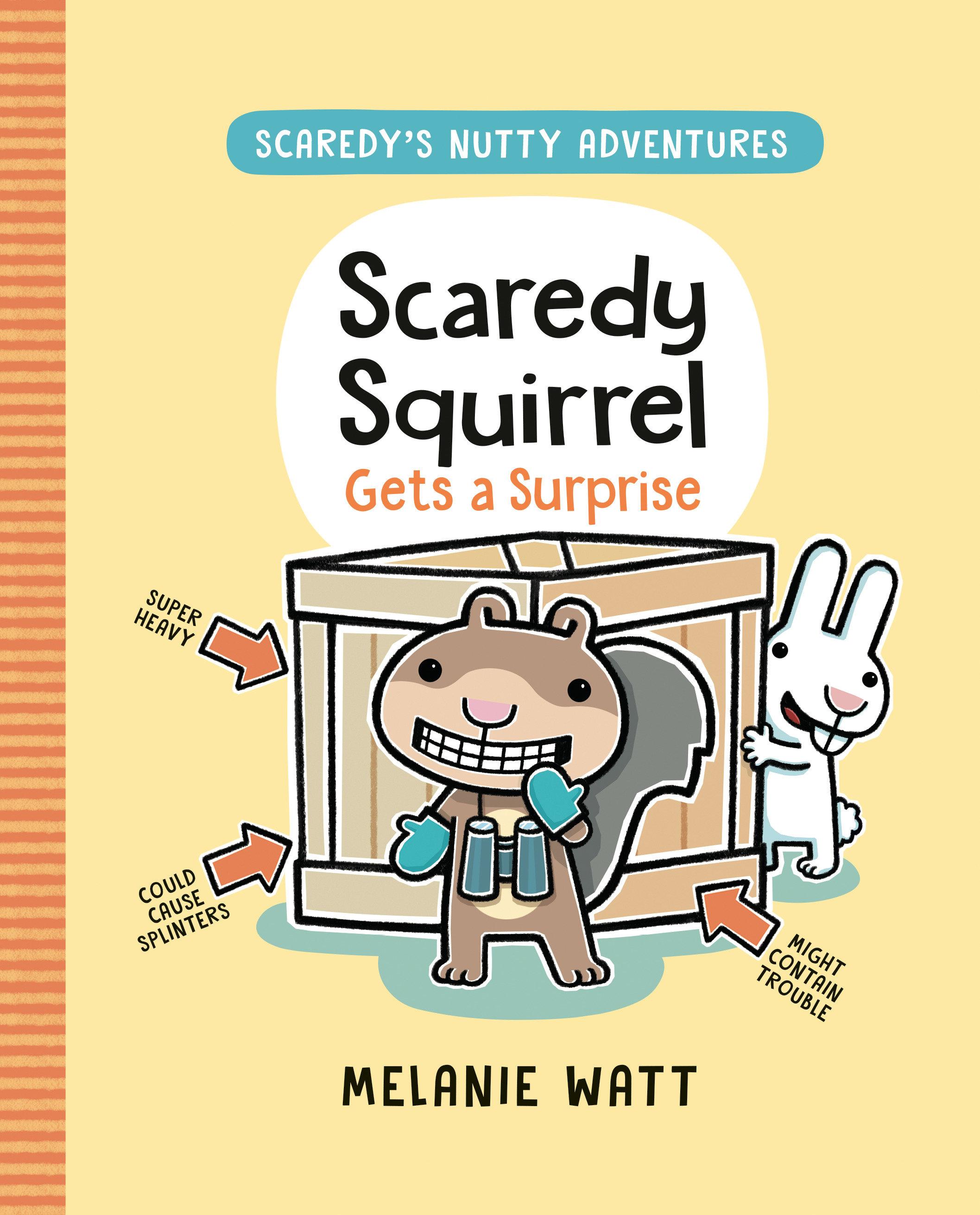 Vorderes Coverbild Scaredy Squirrel Gets a Surprise