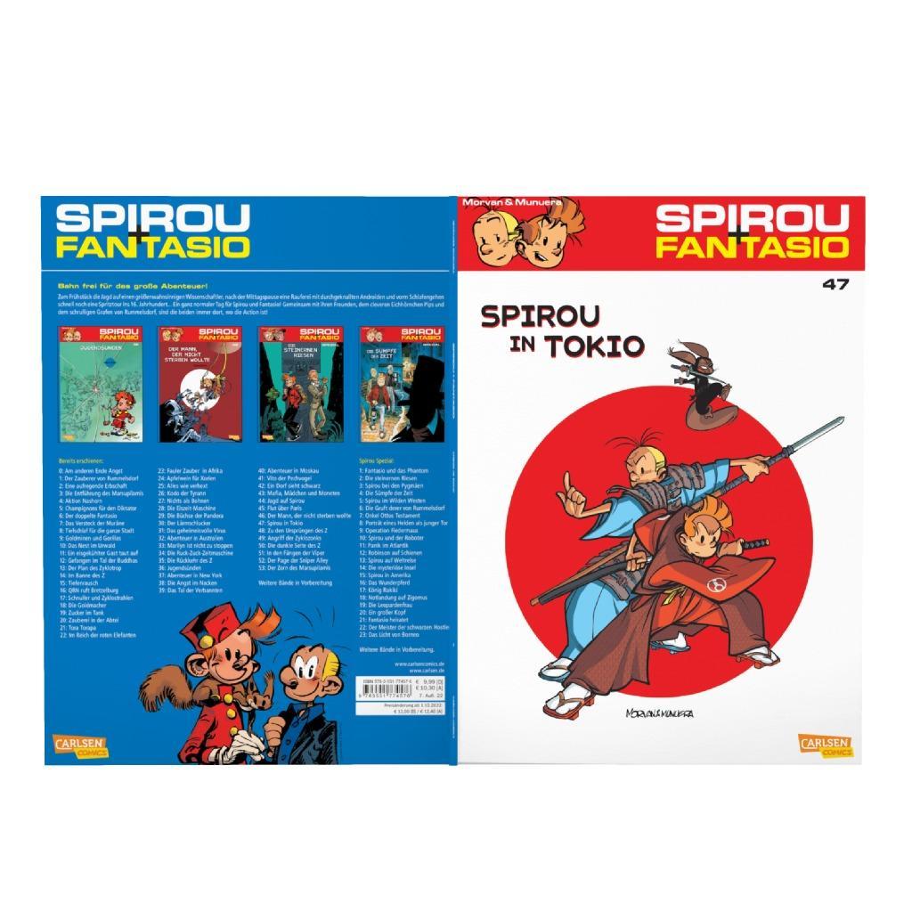 Beispielinhalt (Bild) Spirou und Fantasio 47