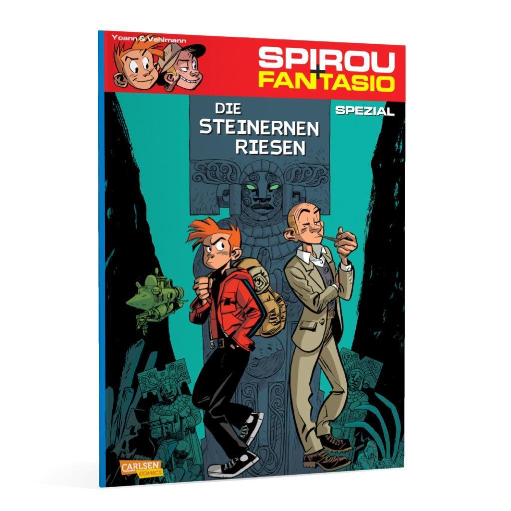 Beispielinhalt (Bild) Spirou und Fantasio Spezial. Die steinernen Riesen