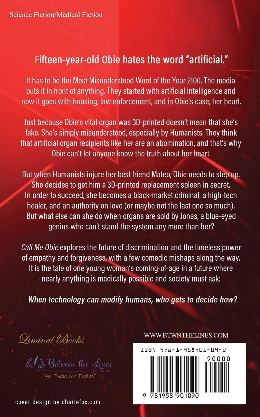 Rückseitencover Call Me Obie