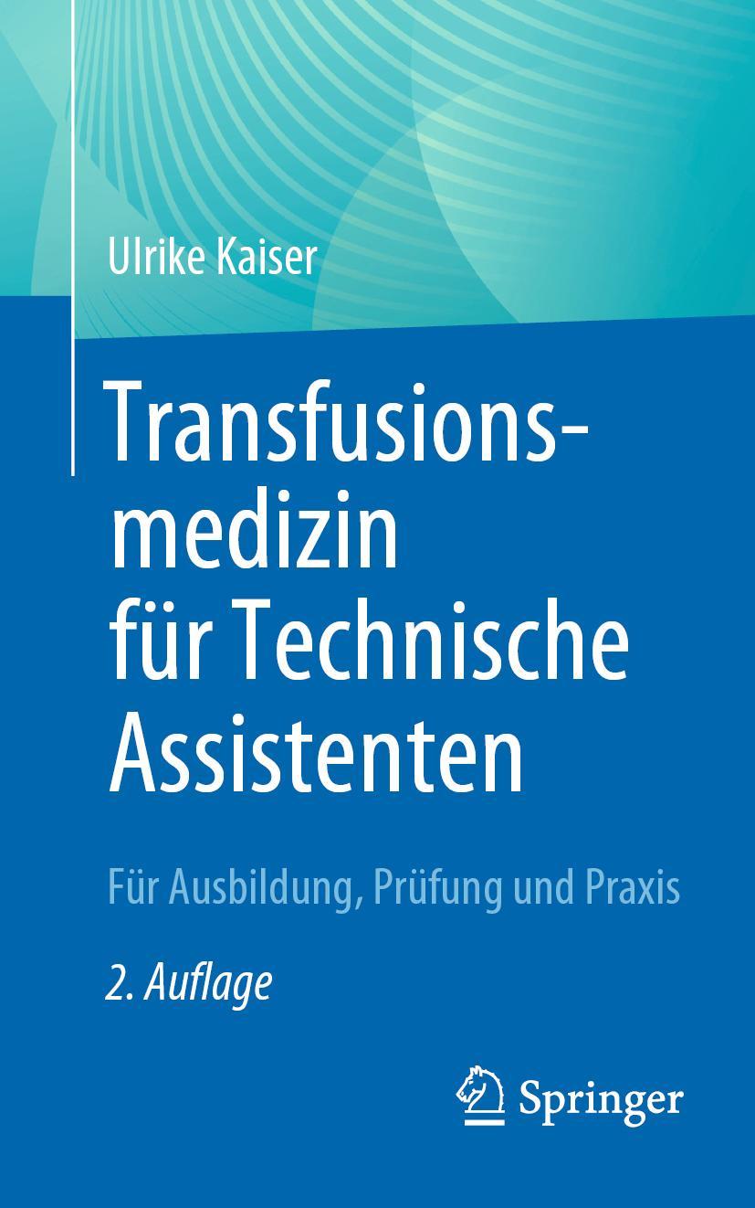 Vorderes Coverbild Transfusionsmedizin für Technische Assistenten