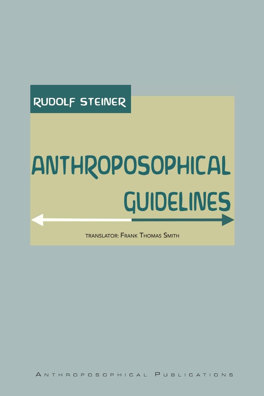 Vorderes Coverbild Anthroposophical Guidelines